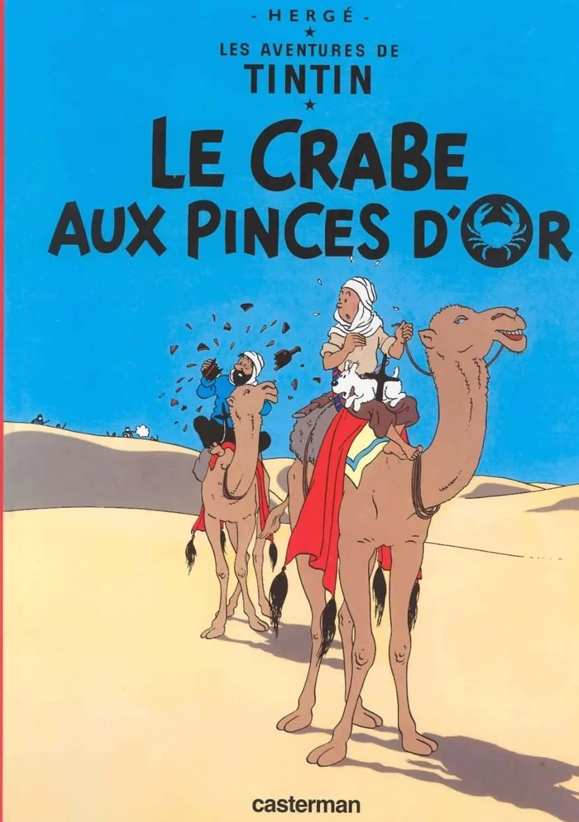 Le crabe aux pinces d'or