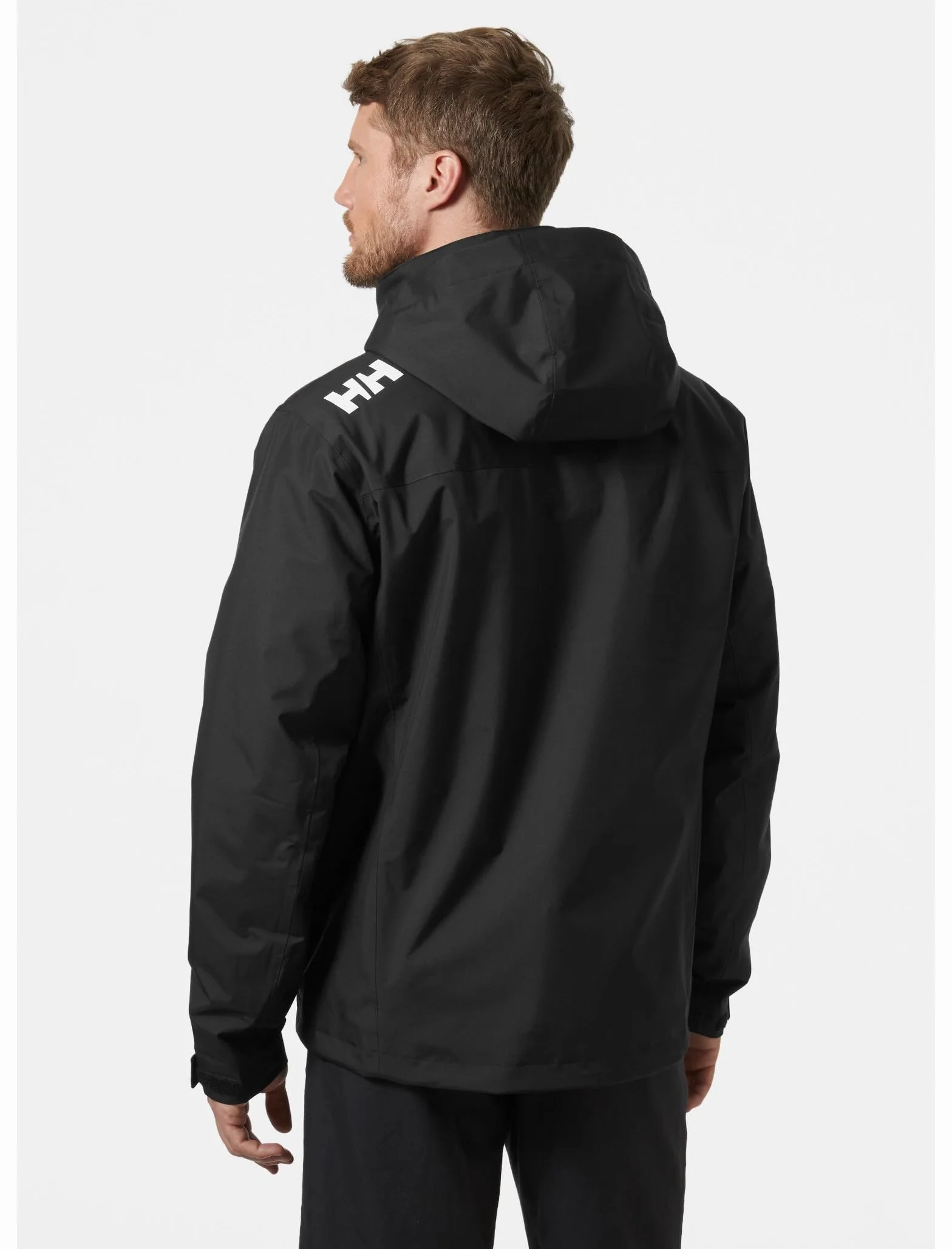 Helly Hansen Męska kurtka żeglarska z kapturem, 990 czarny, M