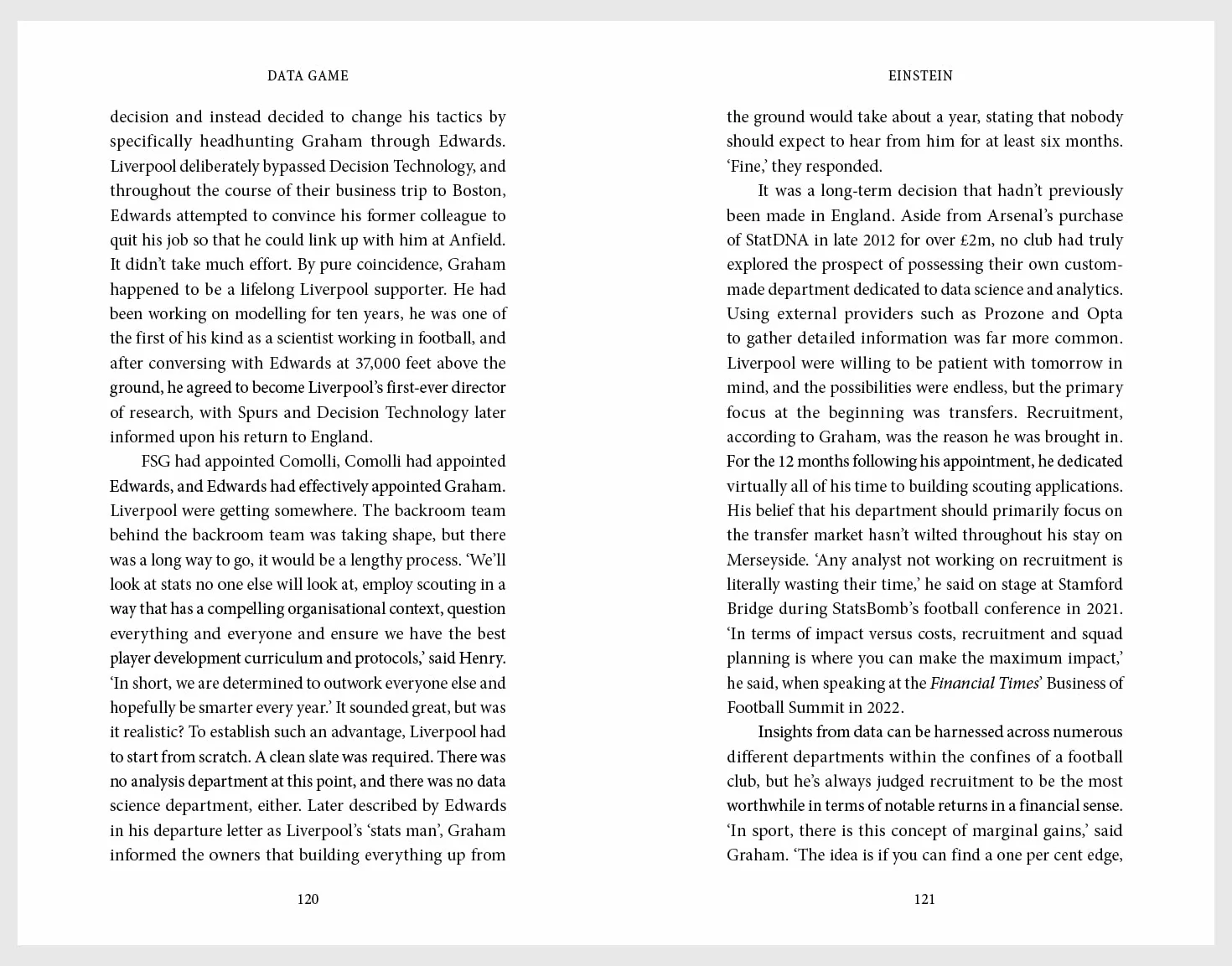 Data Game: The Story of Liverpool Fc's Analytics Revolution