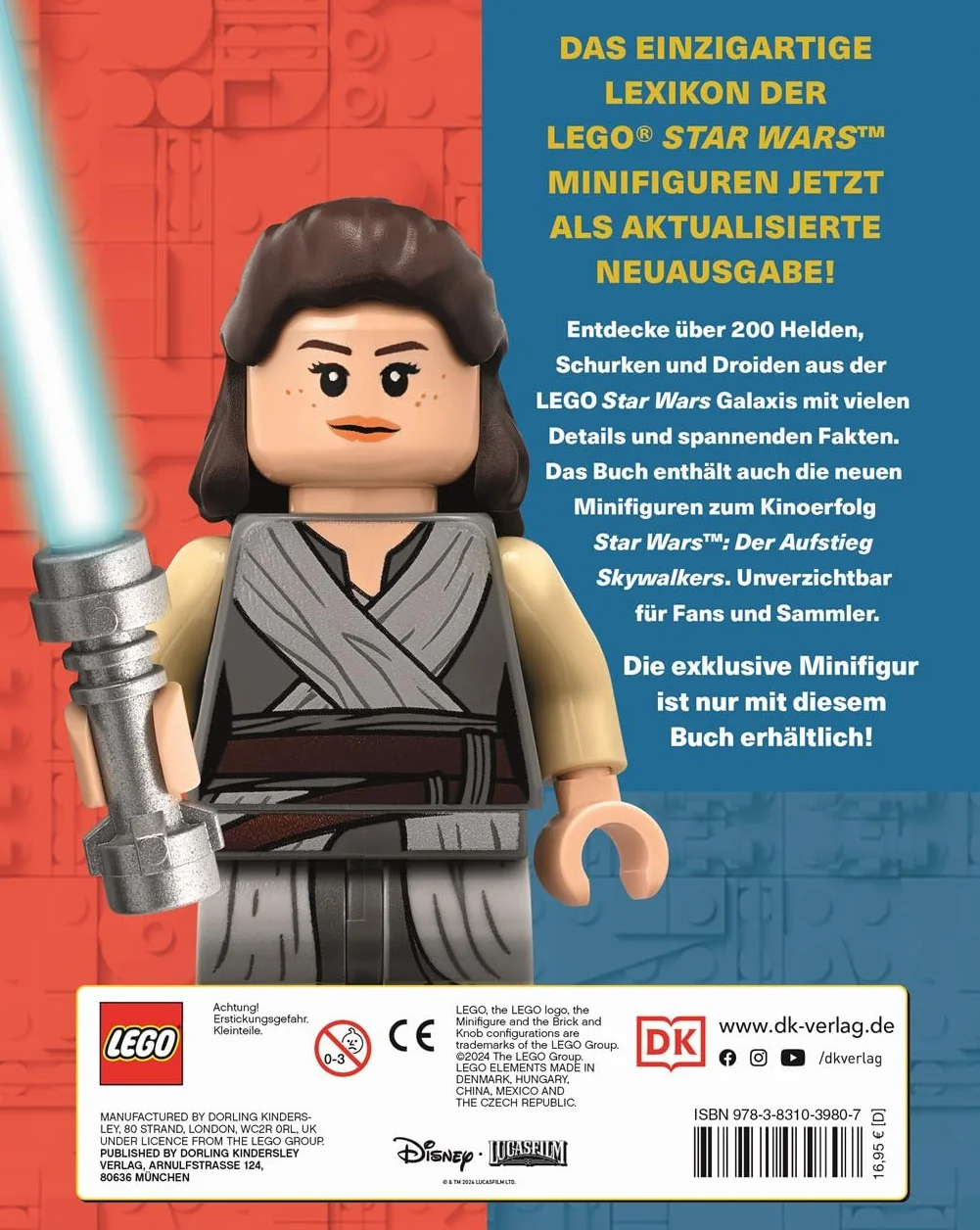 LEGO® Star Wars™ Lexikon der Minifiguren: Neuausgabe mit exklusiver Minifigur. Für Kinder ab 6 Jahren
