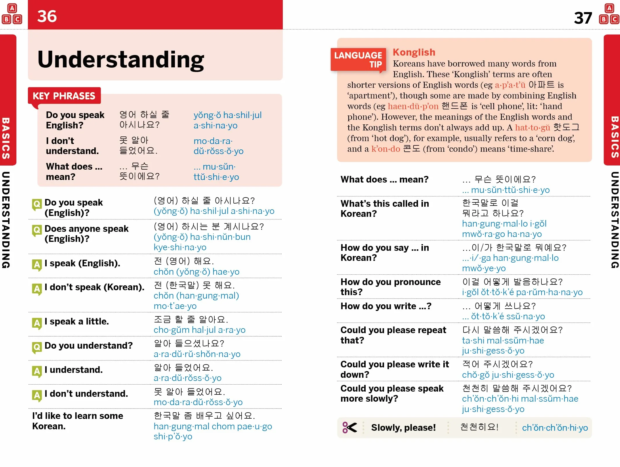 Korean Phrasebook & Dictionary 8ed- Anglais