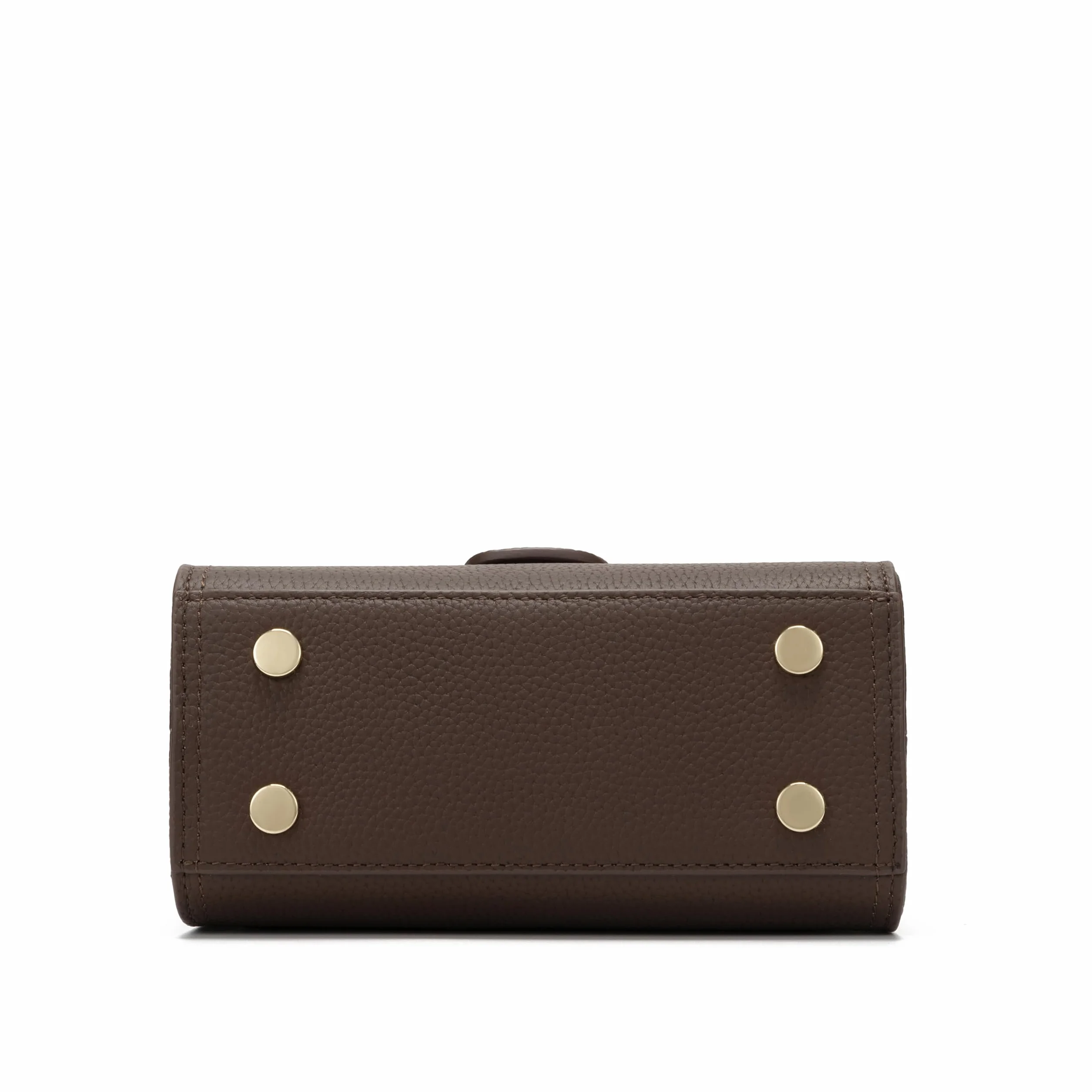 Carlheim, Kolekcja Skagen Genuine Leather Handbag, Chloe Genuine Leather Handbag (Brown), Brązowy, 70AA