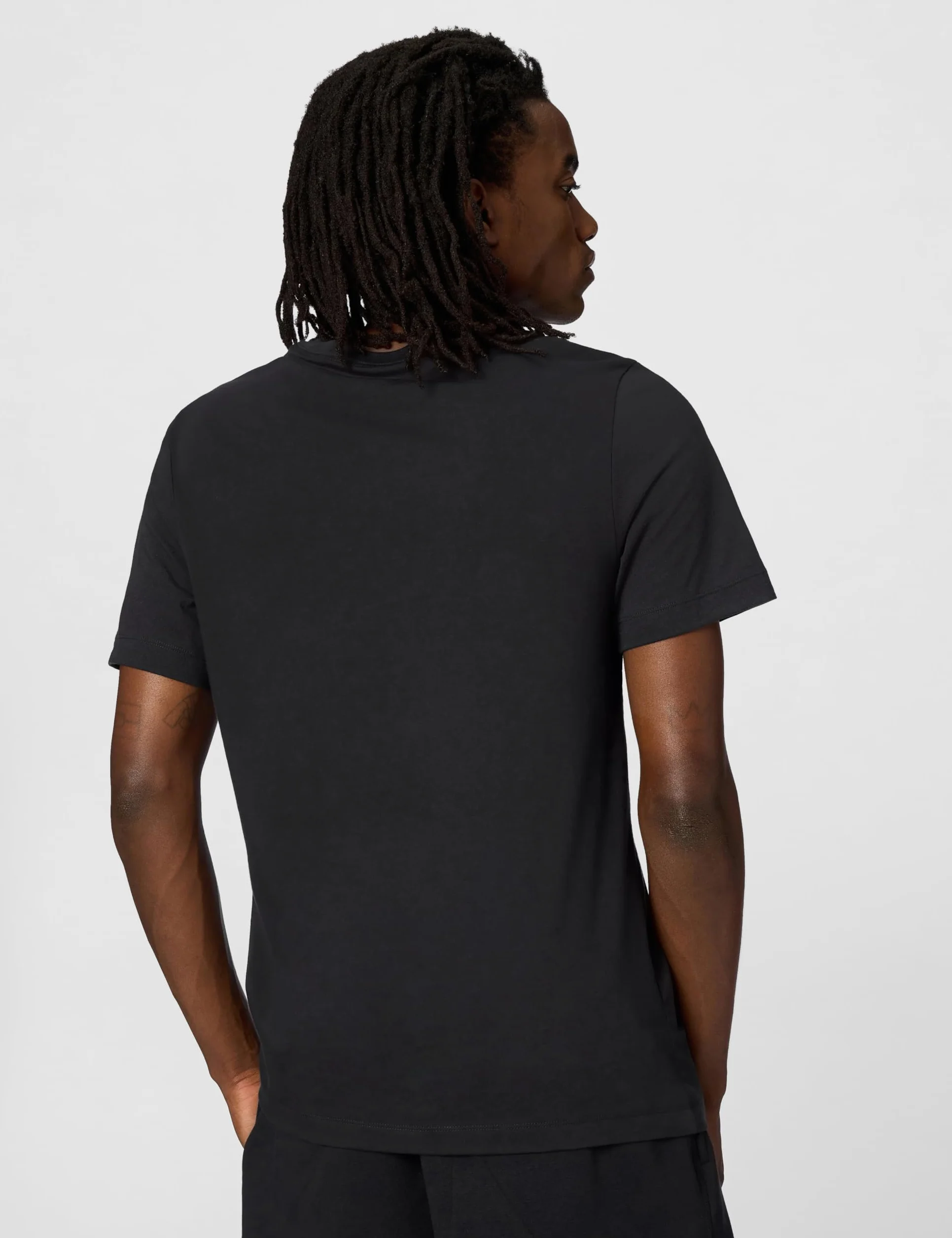 Nike Mężczyźni Sportswear Club Koszulka, Czarny/Biały, XXL