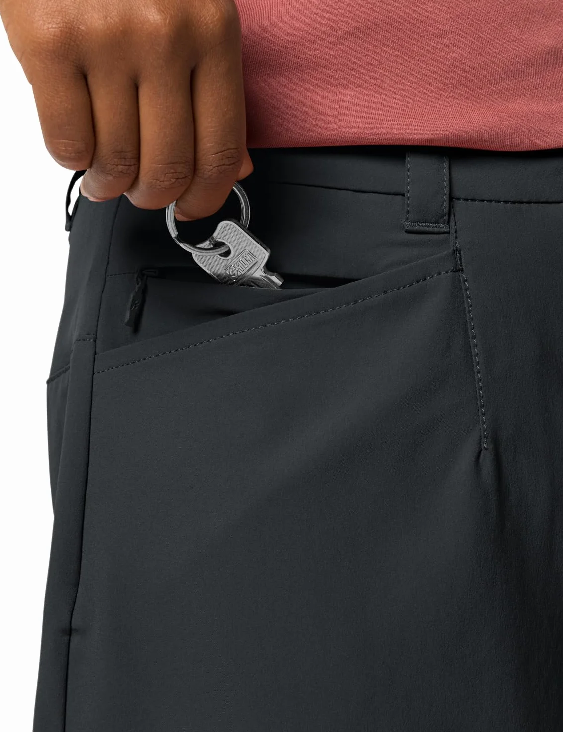Jack Wolfskin Damska Spódnica Sonora Skort, Phantom, 36, Phantom, 36