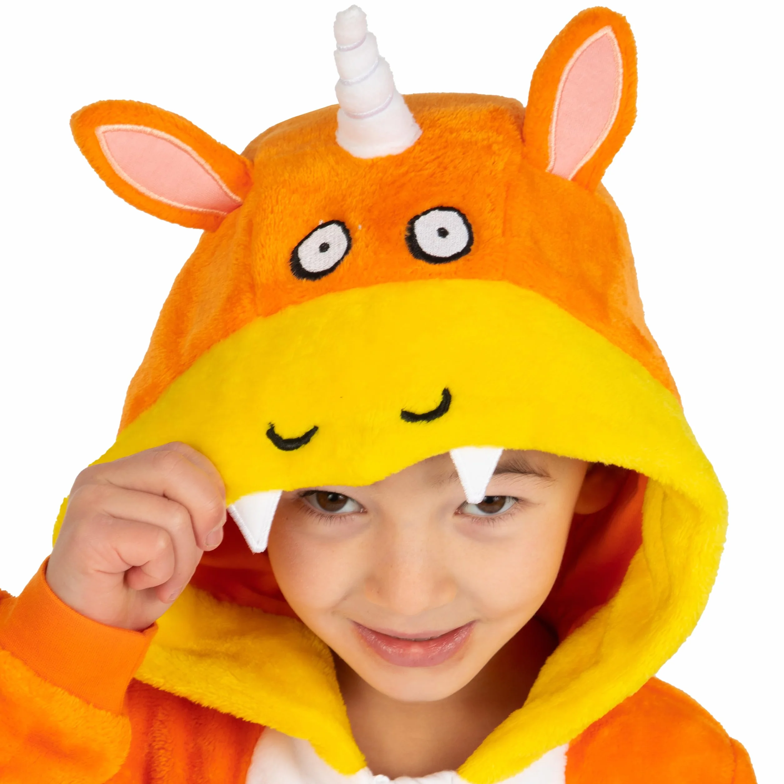Zog Onesie Dla Chłopców Z Kapturem, Kostium Smoka Z 3D Uszami, Jednoczęściowa Piżama Dla Chłopców, Onesie Dzieci
