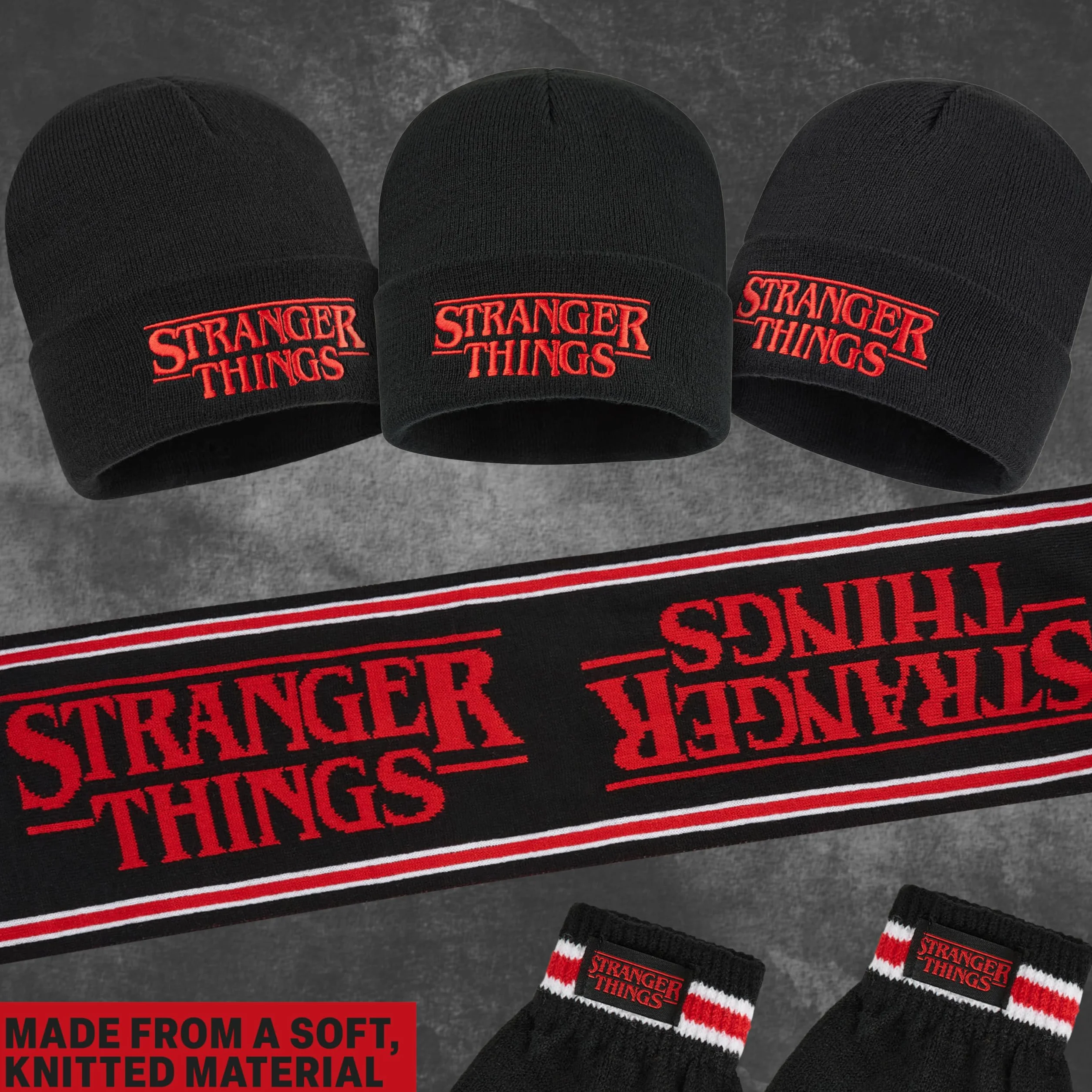 Stranger Things Zestaw zimowy dla dzieci