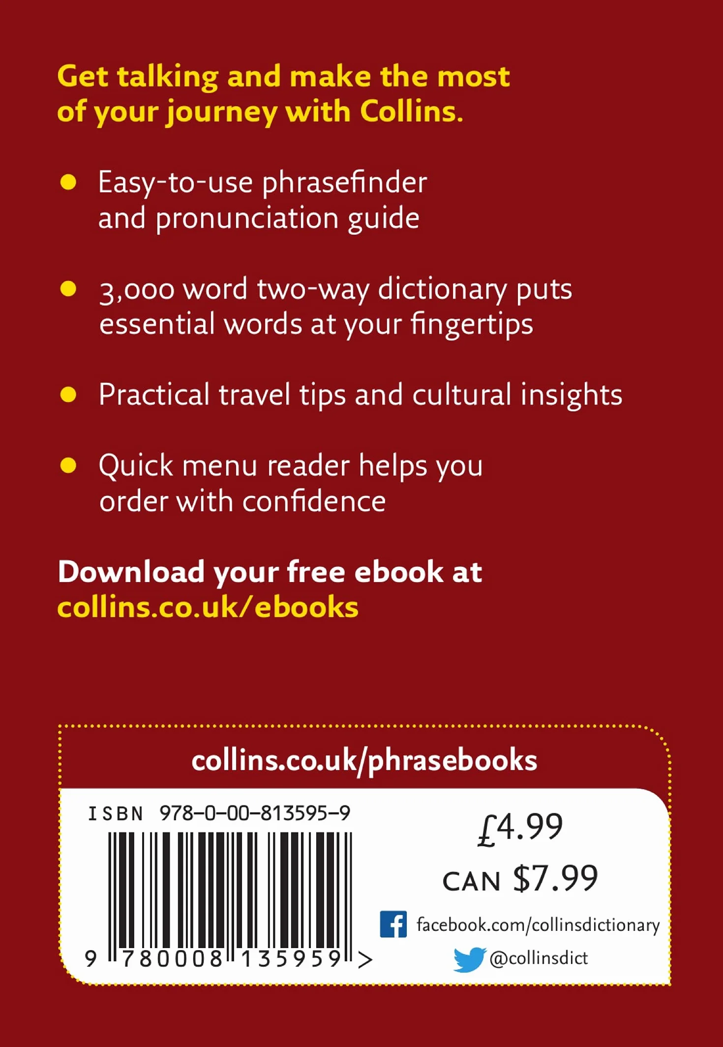 Collins Turkish Phrasebook and Dictionary Gem Edition: Essential phrases and words in a mini, travel-sized format