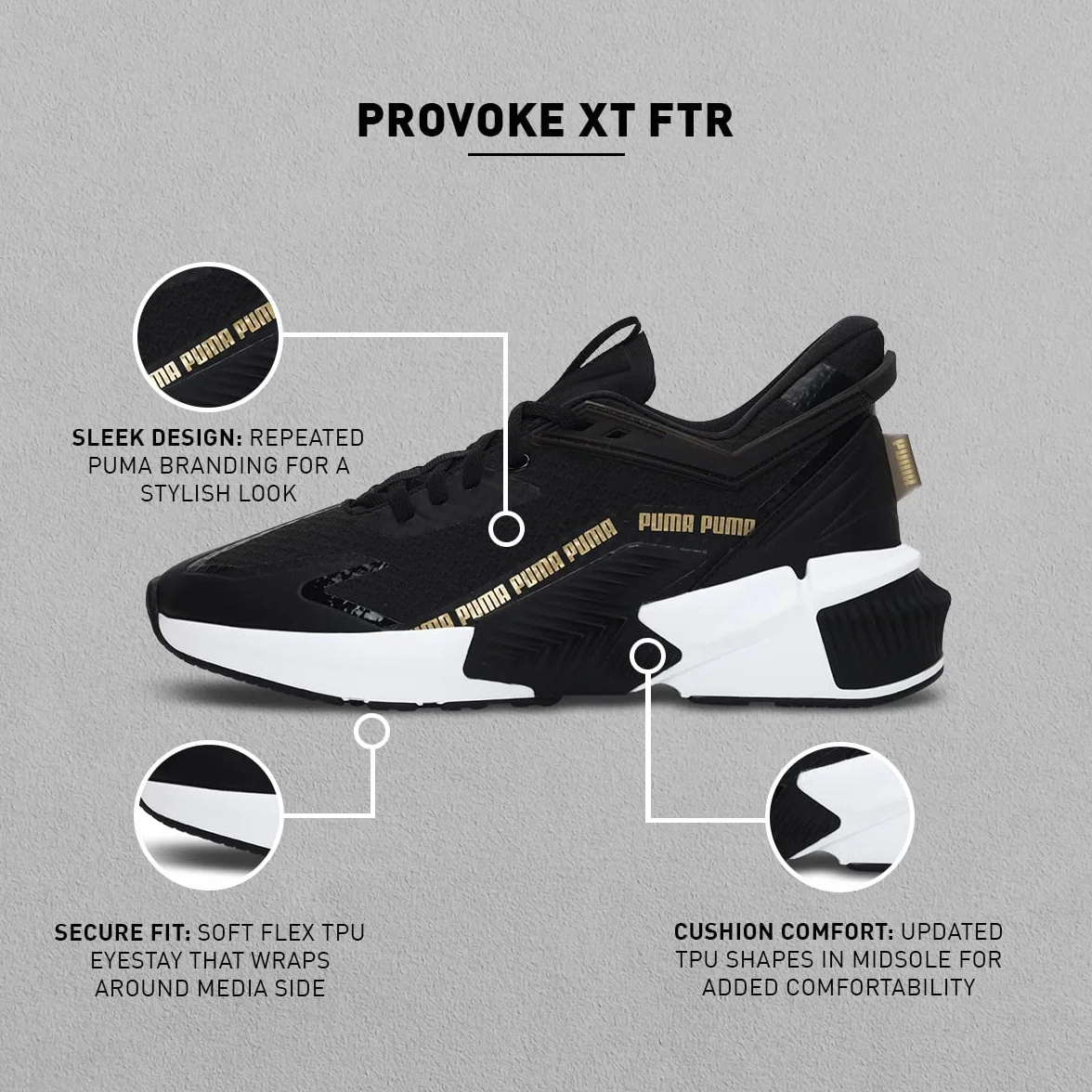 PUMA Kobiety Provoke Xt Ftr Wn'sButy gimnastyczne