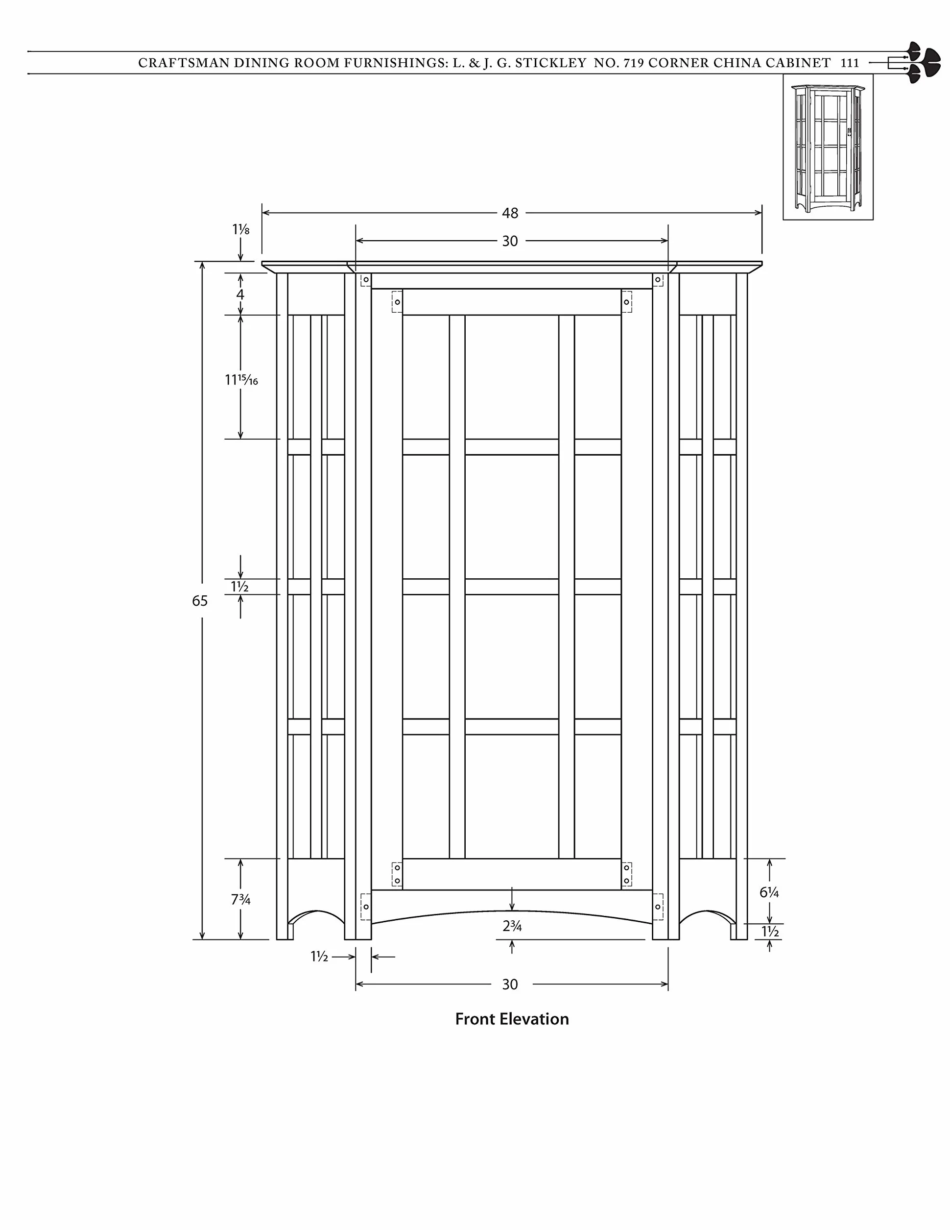 Great Book of Shop Drawings for Craftsman Furniture, Revised & Expanded Second Edition: Authentic and Fully Detailed Plans for 61 Classic Pieces