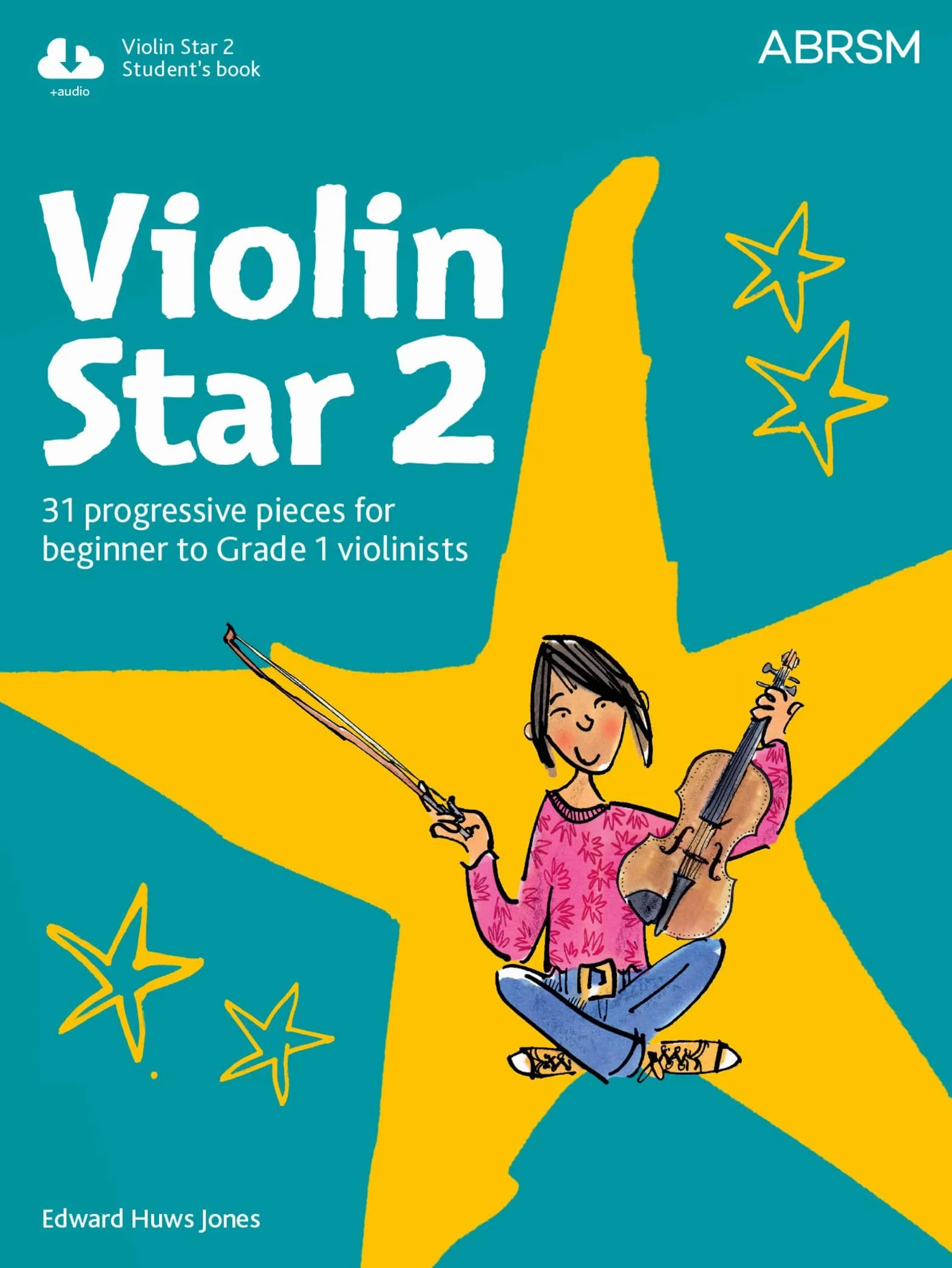 Edward huws jones : violin star 2 - student's book - recueil + cd - violon