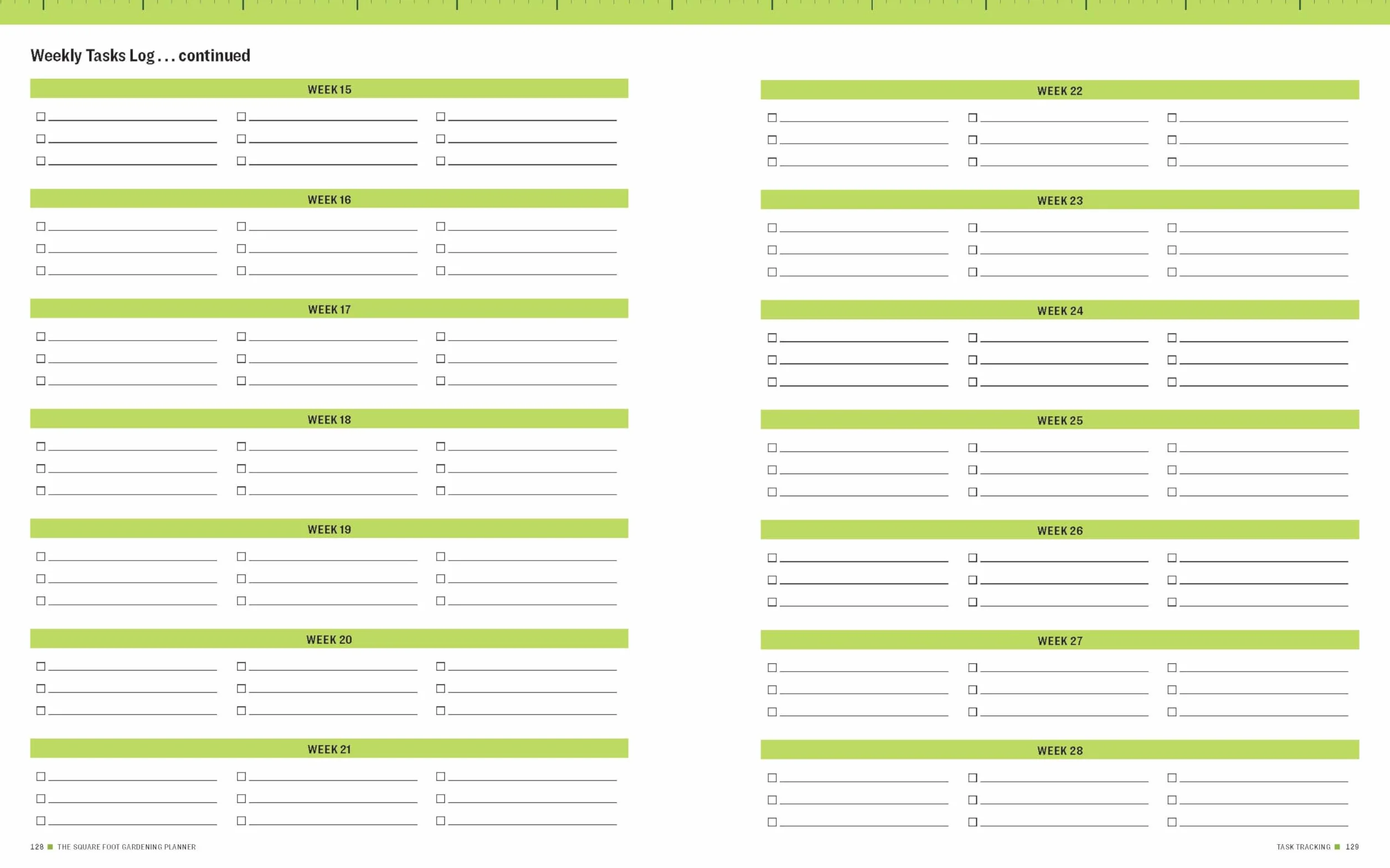 The Square Foot Gardening Planner: A 3-Year Journal for Recording the Planning, Planting, and Care of Your Square Foot Garden