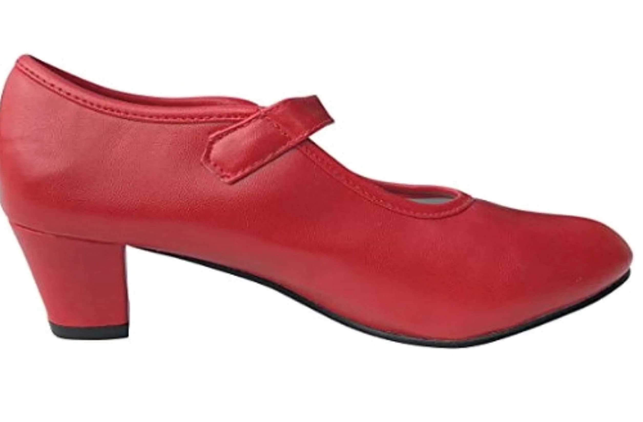 Buty do tańca flamenco o różnych rozmiarach od dziewczynki do kobiet.