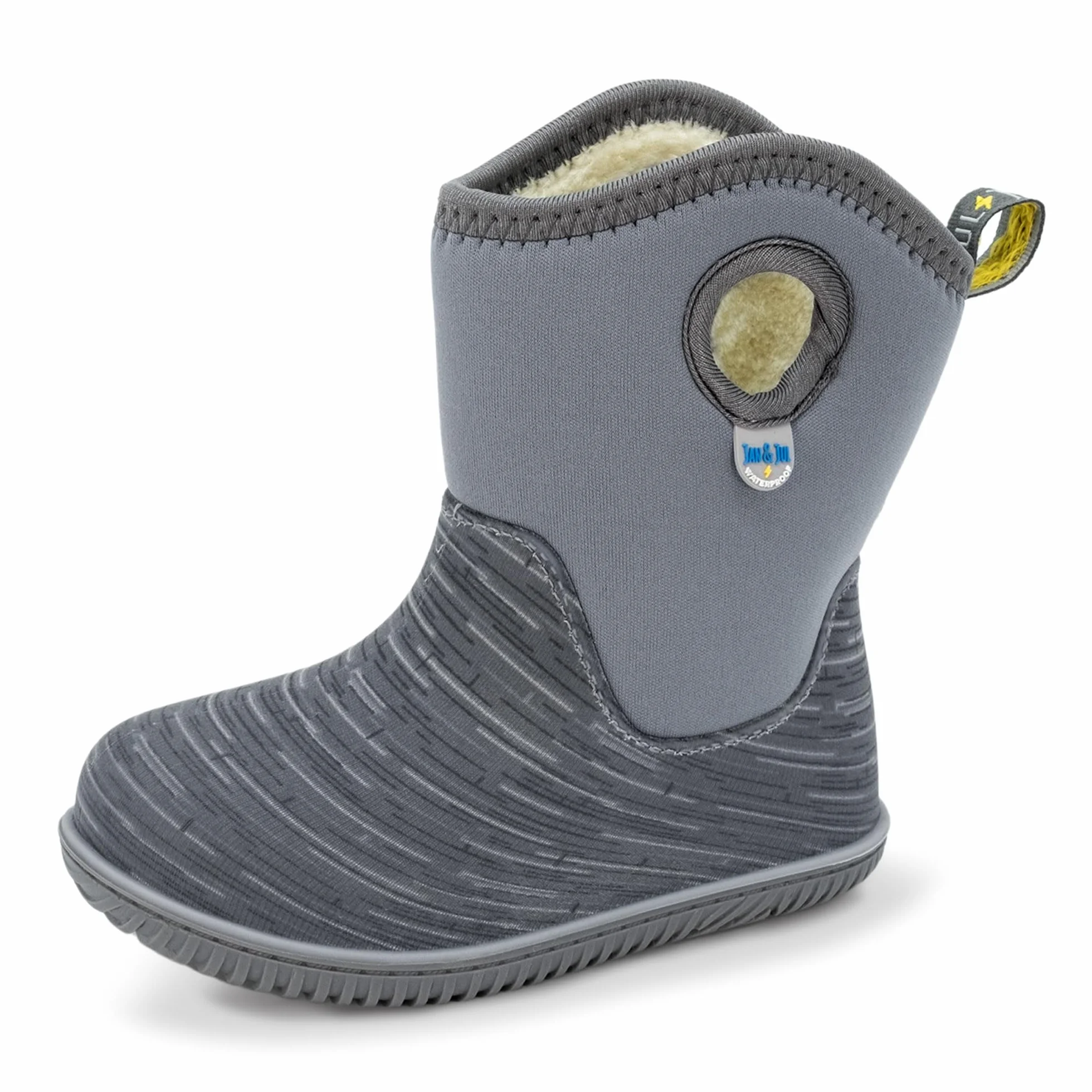 JAN & JUL Wodoodporne izolowane buty zimowe dla małych dzieci i dzieci