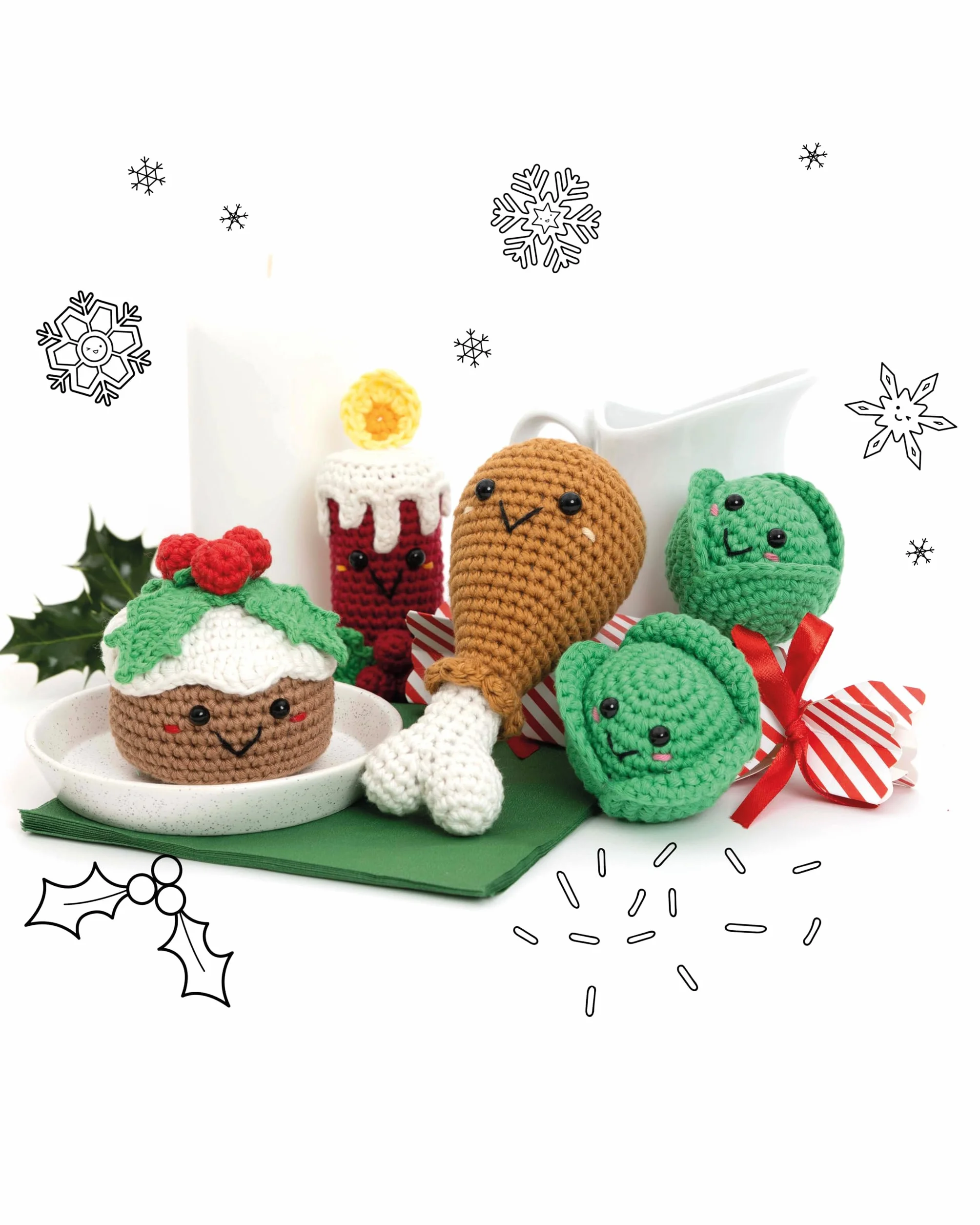 Kawaii Crochet Christmas: 40 Super Cute Amigurumi Patterns for the Festive Season: 3