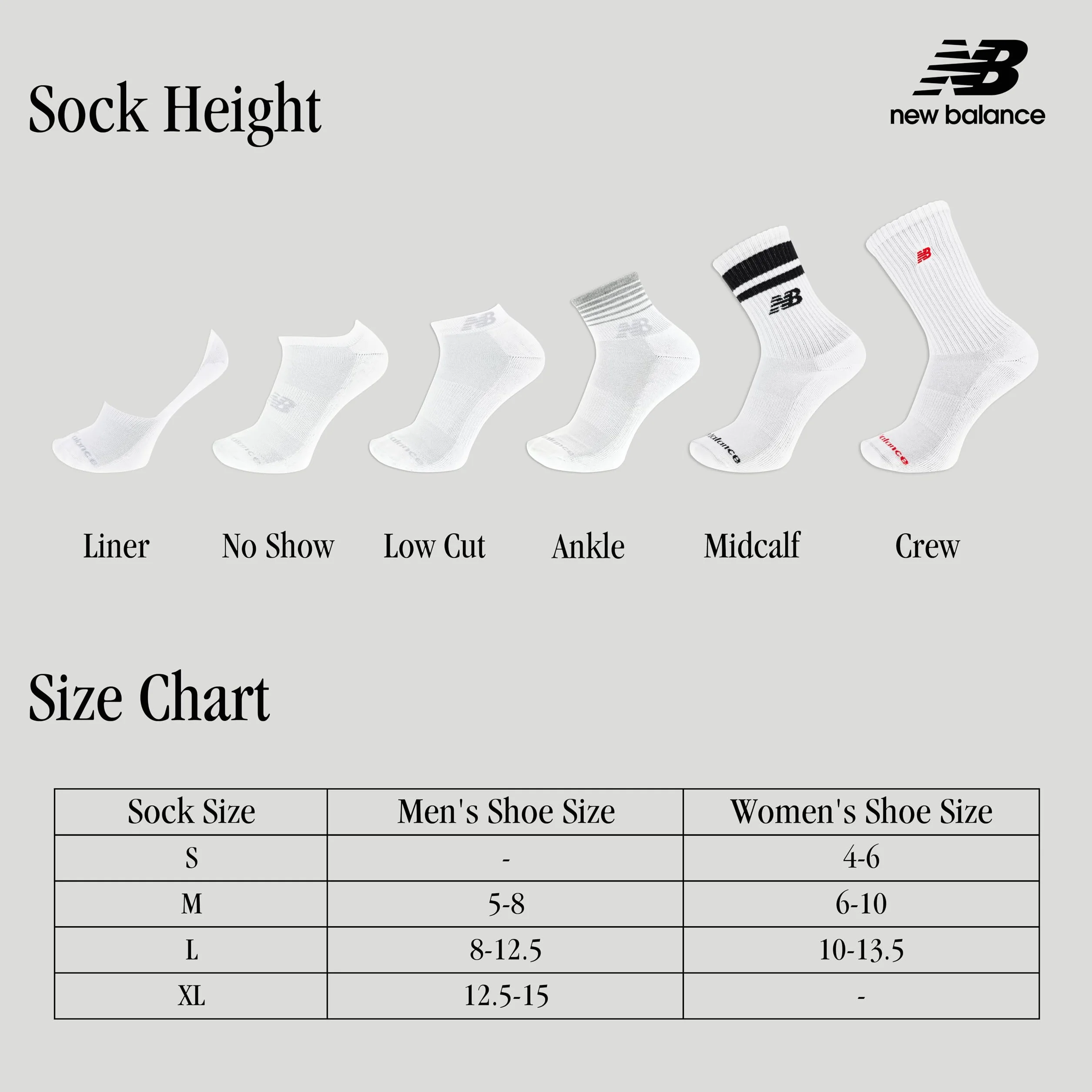 New Balance Low Cut 6 par Uniseks Performance Cushioned Low Cut Socks - 6 & 12 Pairs - Moisture Wicking