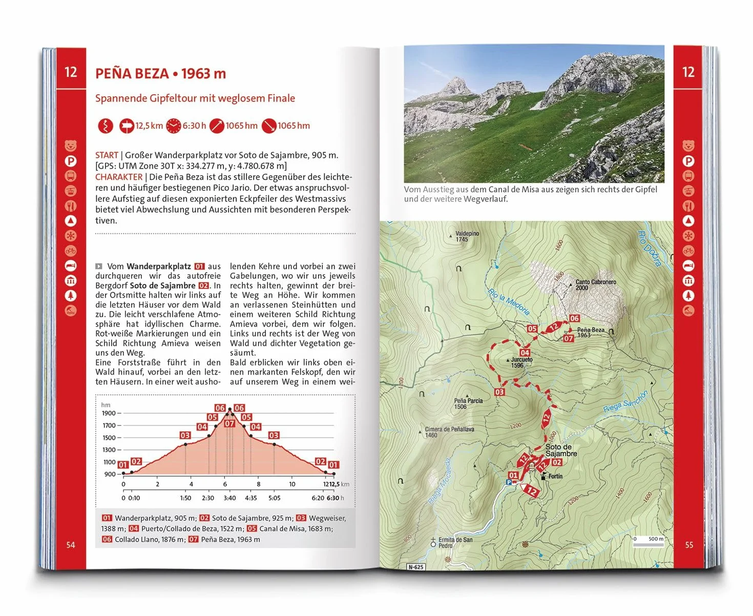 KOMPASS Wanderführer Picos de Europa, 55 Touren mit Extra-Tourenkarte: GPS-Daten zum Download: 5880