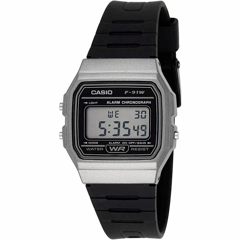Casio Klasyczny zegarek cyfrowy z alarmem