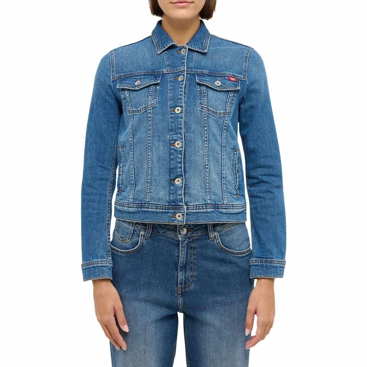 MUSTANG kurtka jeansowa Kobiety Style Santa Rosa Denim