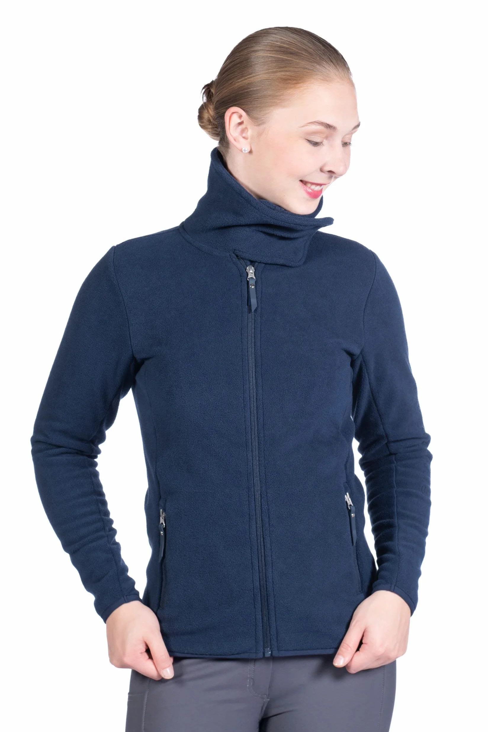 HKM Kobiety Basil Bluza polarowa Ciemny Granatowy X-duży