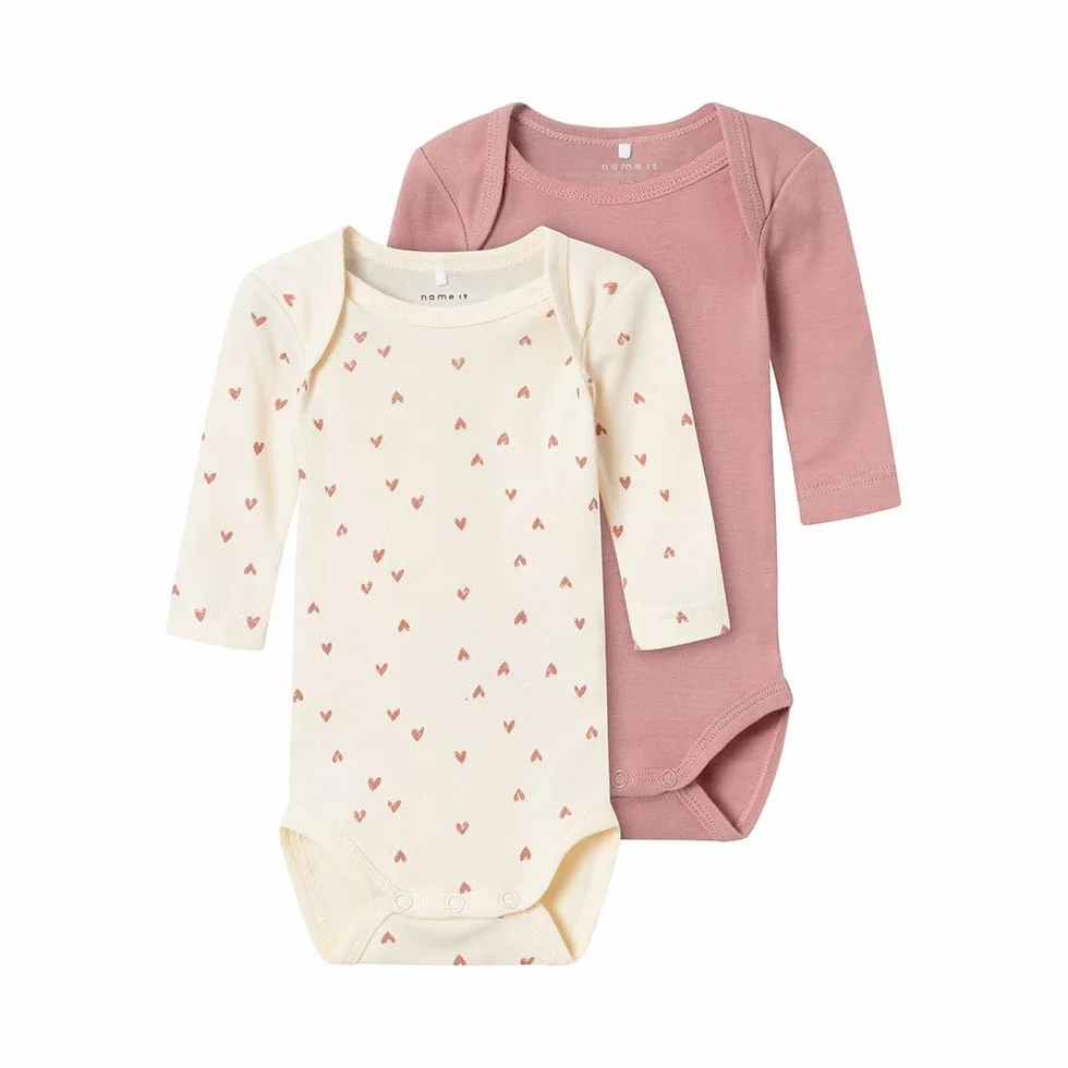 NBFBODY 2P LS masło kremowe serca NOOS, Buttercream, 86 cm