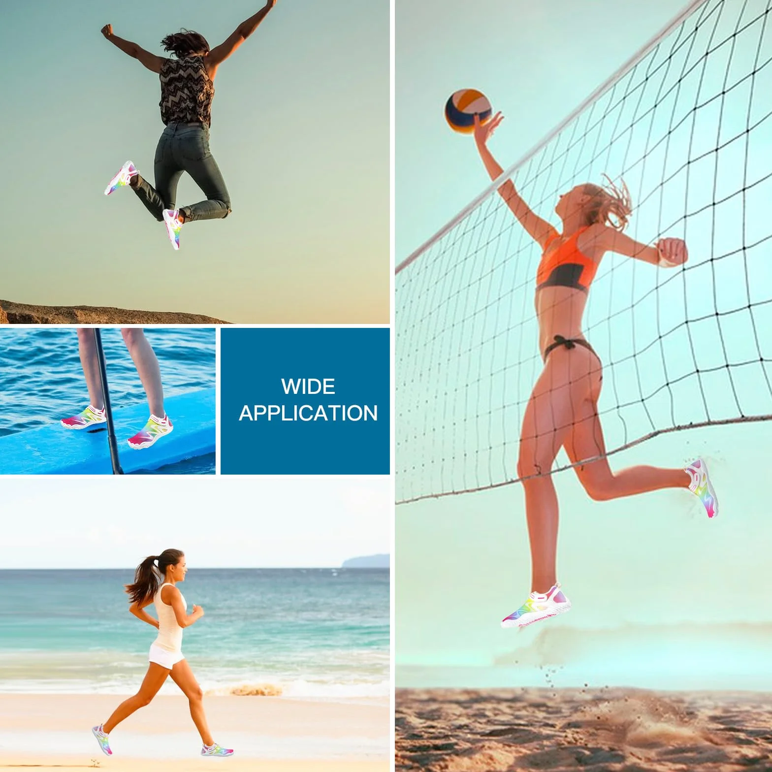 Buty do wody męskie i damskie buty plażowe do pływania szybkoschnące skarpety do wody buty do basenu rzeki plaży na zewnątrz brodzenie surfowanie joga ćwiczenia