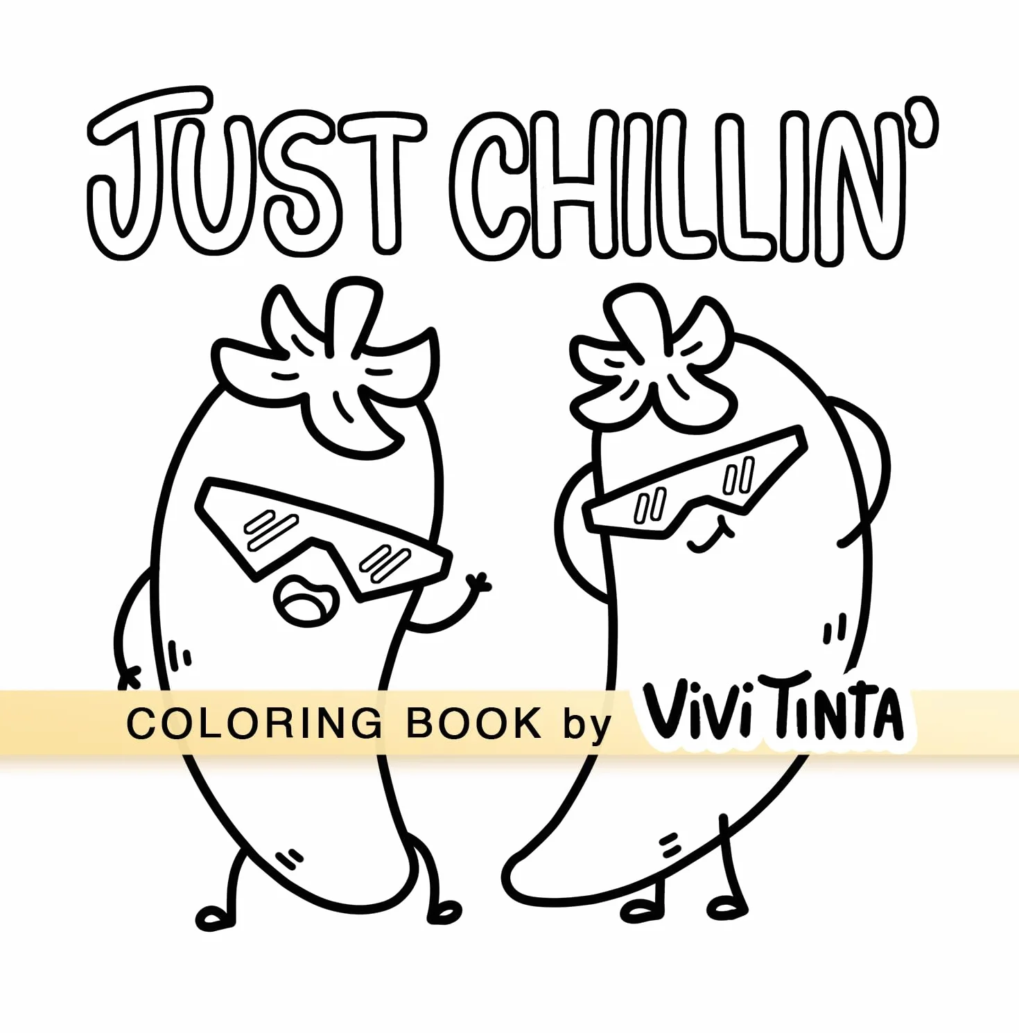 Have A Slice Day: Inspirational Coloring Book for Adults and Teens Features Positive Funny Puns with Cute & Easy Illustrations