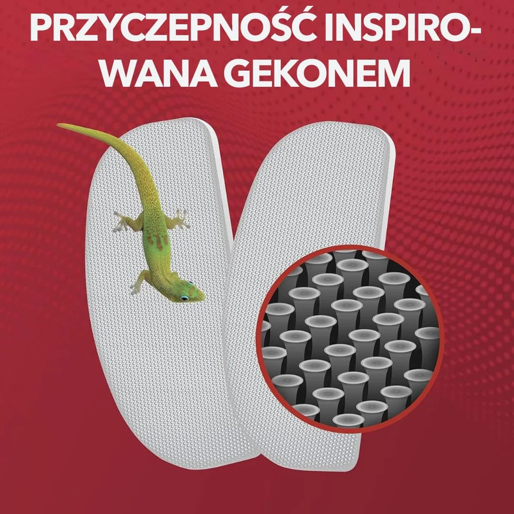 Setex Gecko Grip – Noski Do Okularów (5 Czarnych Par) – Antypoślizgowe Noski Do Okularów, Mikroteksturowane Włókna, Ultra-Mocna Przyczepność I Ultra-Miękkość, Samoprzylepne, 1 × 7 × 16 mm