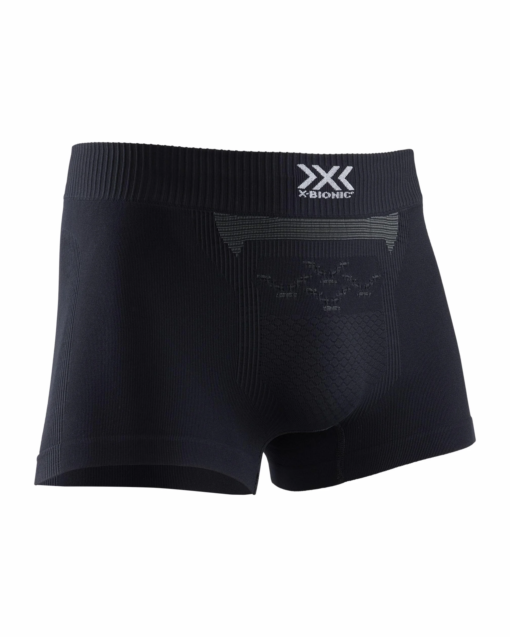 Lekkie bokserki męskie X-Bionic Energizer 4.0 - zaawansowana technologicznie bielizna sportowa zapewniająca zwiększoną wydajność i wygodę podczas wszystkich aktywności - Opal Black/Arctic White, M