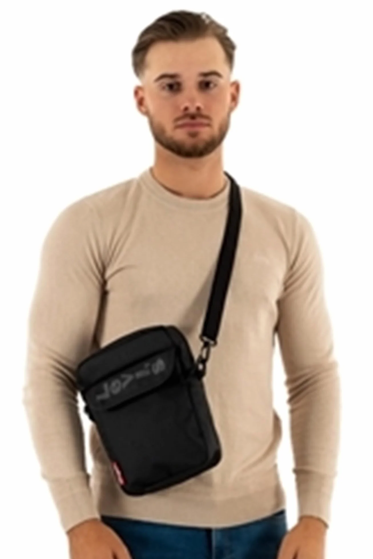 Levi's Męska Mini torba przez ramię, czarny