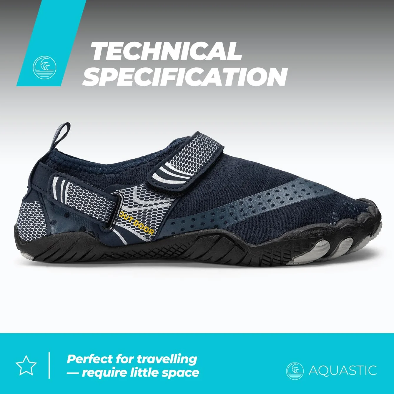 AQUASTIC Kobiety Ws001buty do wody