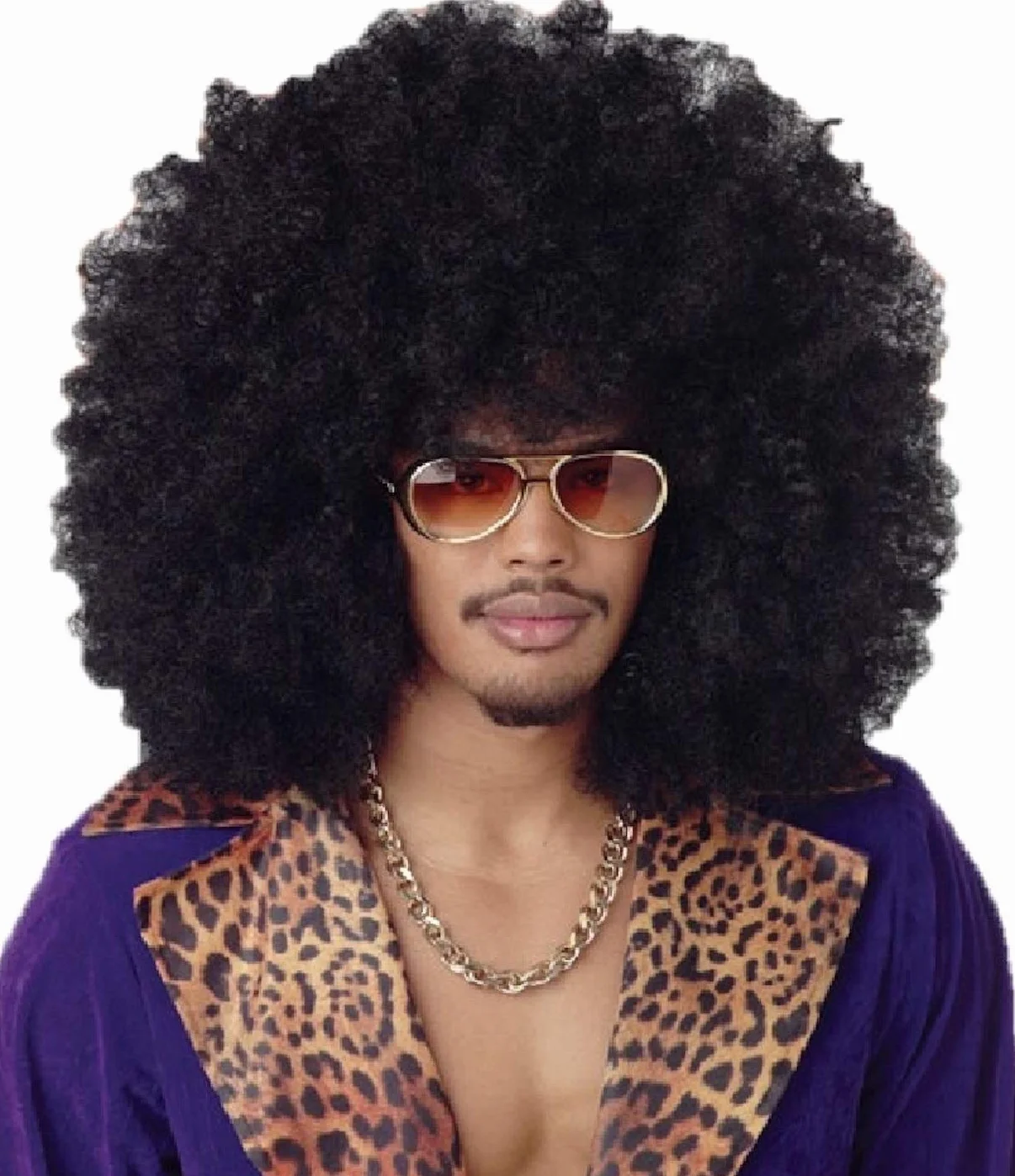 260g XXL AFRO WIG krcona peruka czarna afro peruka karnawa karnawa czarny