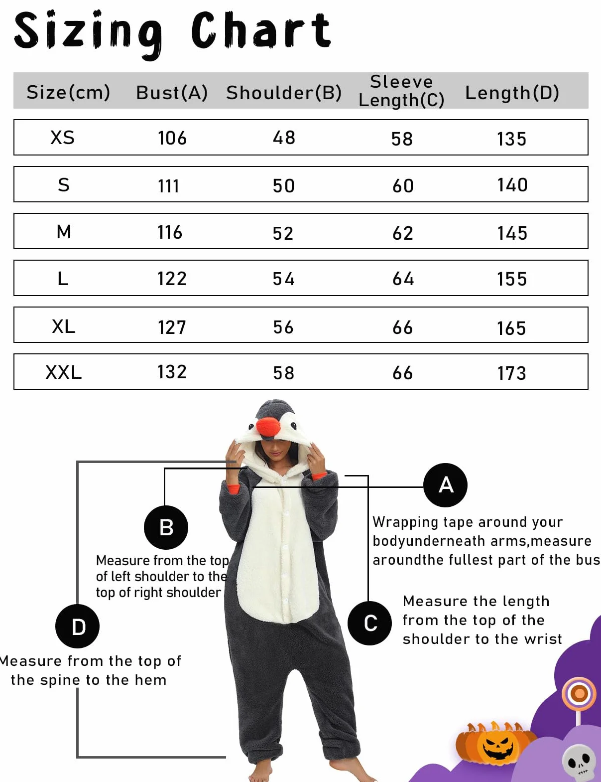 Xinlong Panda kombinezon damski, zwierzęcy, oversize, przytulny, męski, długi z kapturem, unisex, zwierzęce, bielizna nocna, zimowa, pluszowy kombinezon, styl 4, XXL