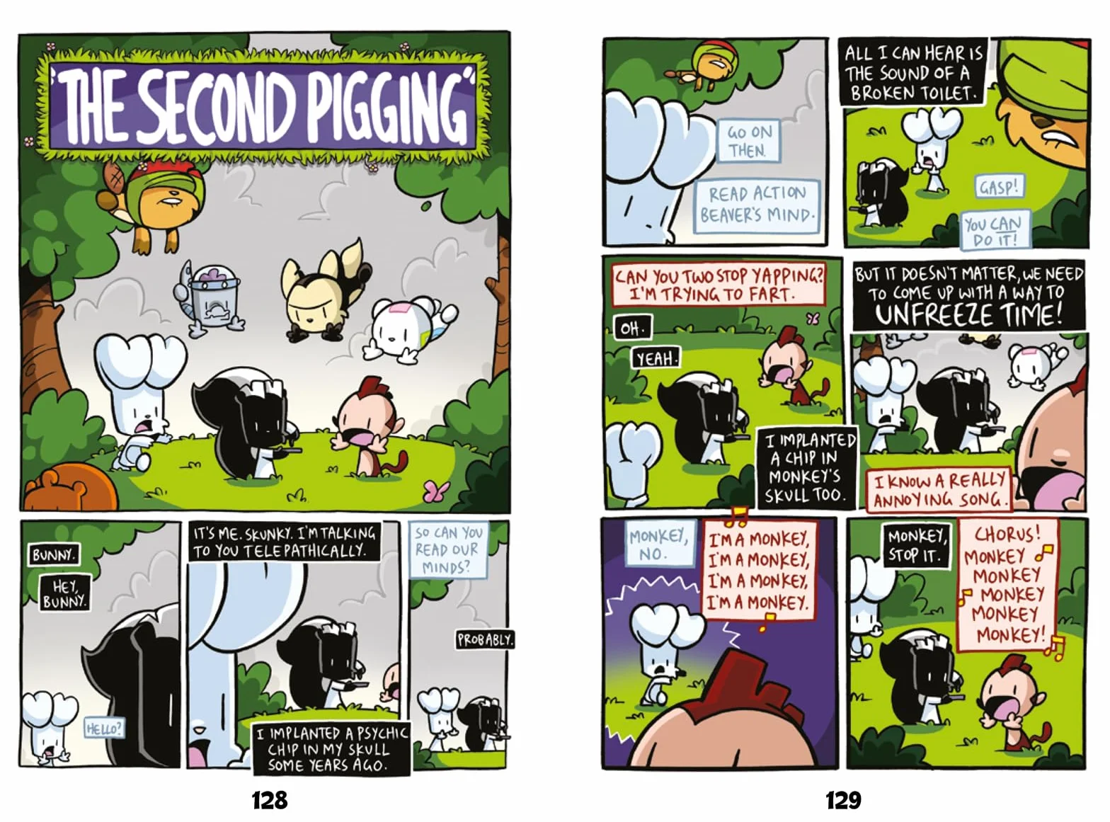 Bunny vs Monkey: The Impossible Pig (a Phoenix Comic Book, from the multi-million-selling creative genius Jamie Smart)