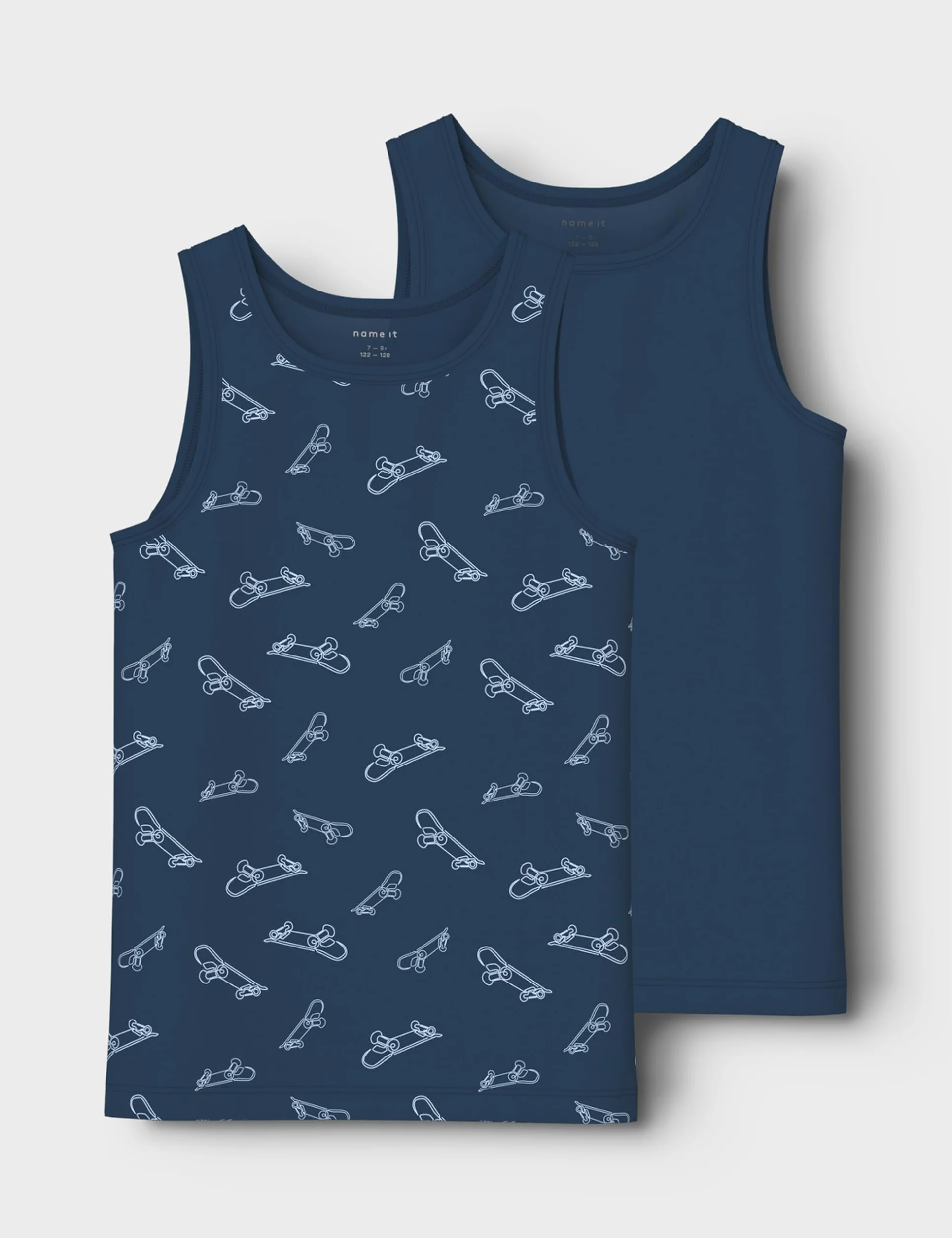 NAME IT Chłopięcy Titan Nkmtank Top 2P Skater Noos, Numeric_146, Titan, numeric_146