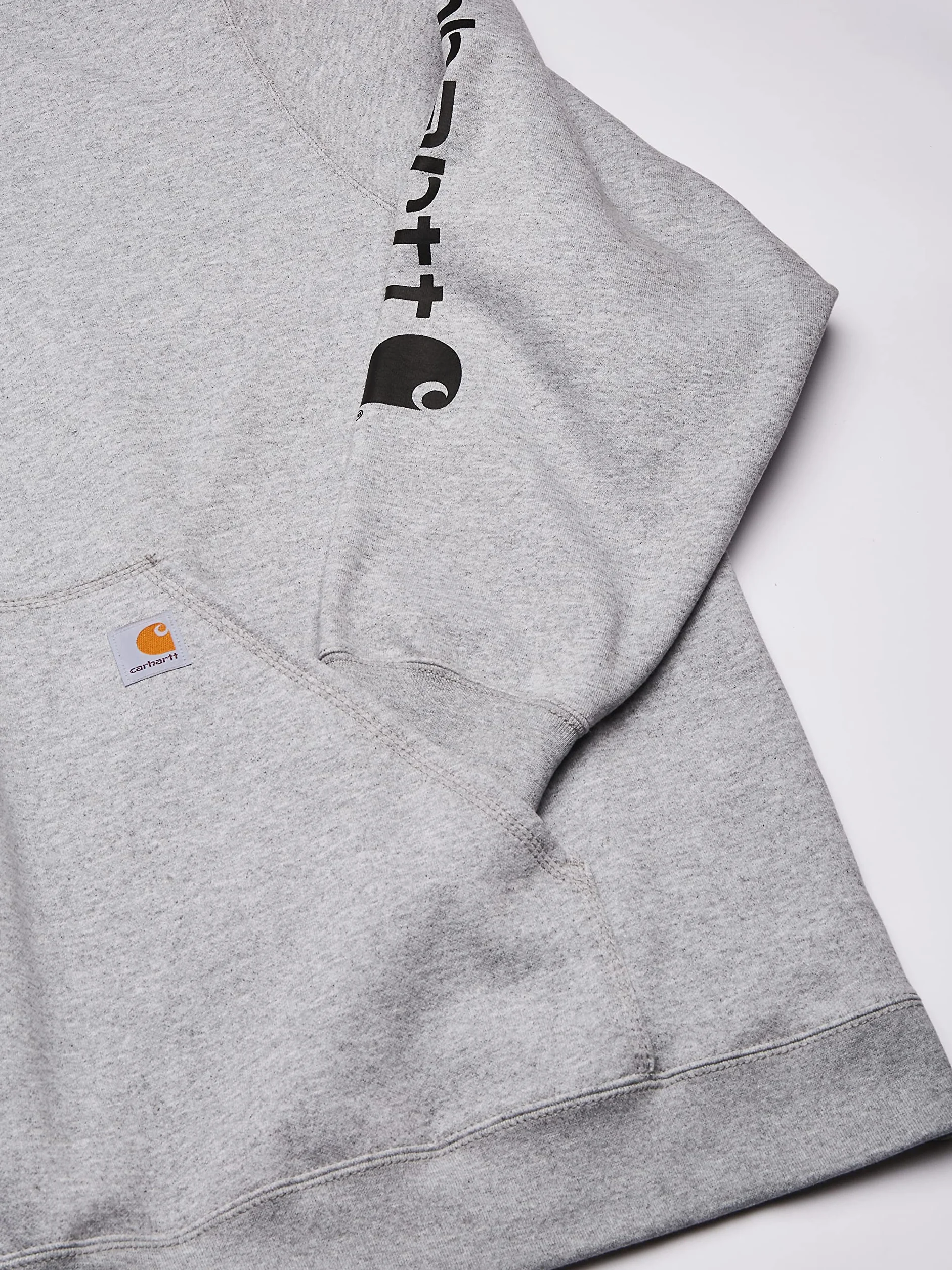 Carhartt Męska bluza z nadrukiem z logo średniej wagi