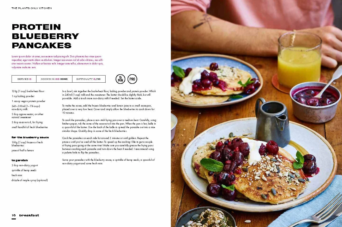 Plants-Only Kitchen: Over 70 Delicious, Super-Simple, Powerful and Protein-Packed Recipes for Busy People
