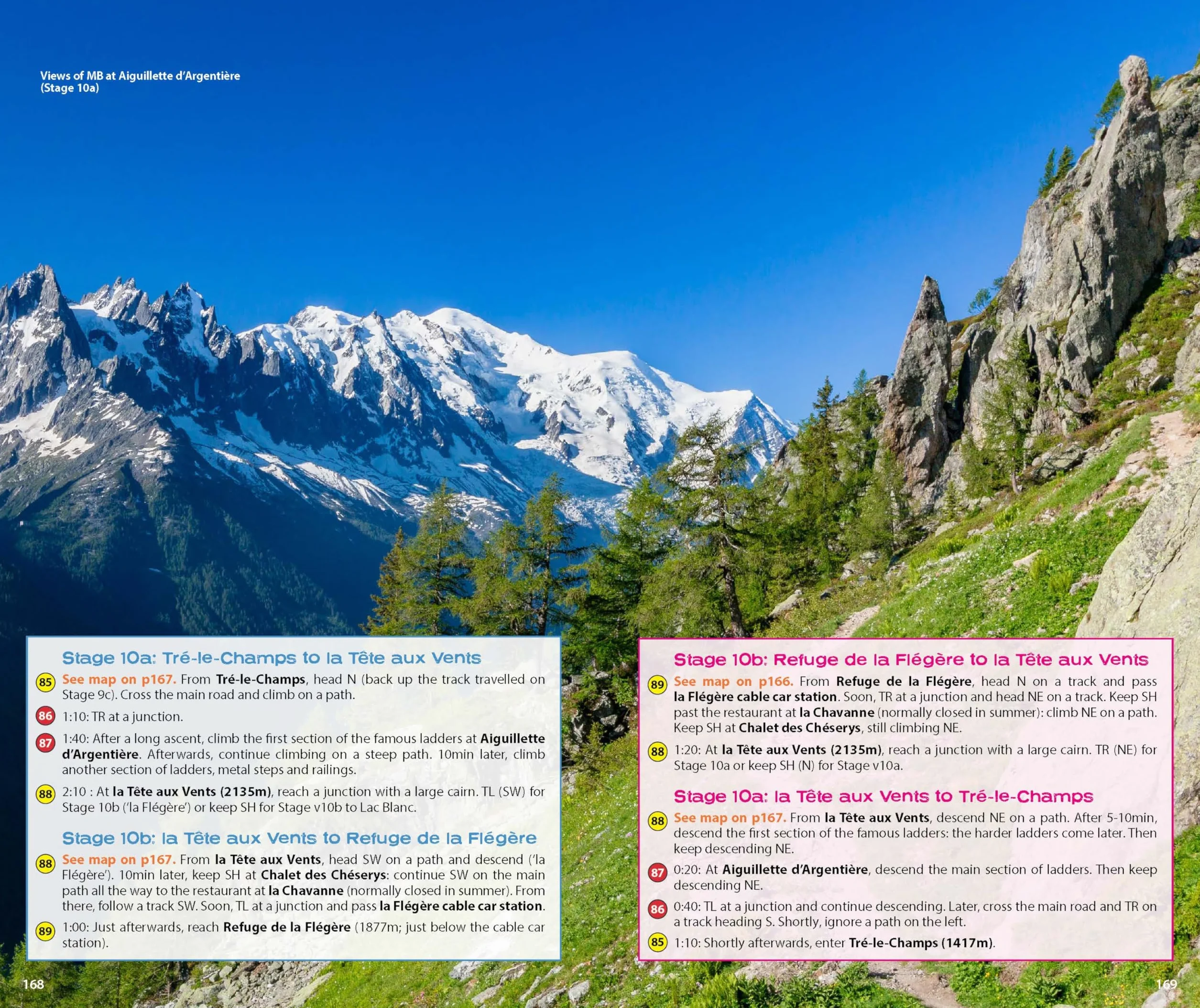 The Tour du Mont Blanc Handbook: (two way)