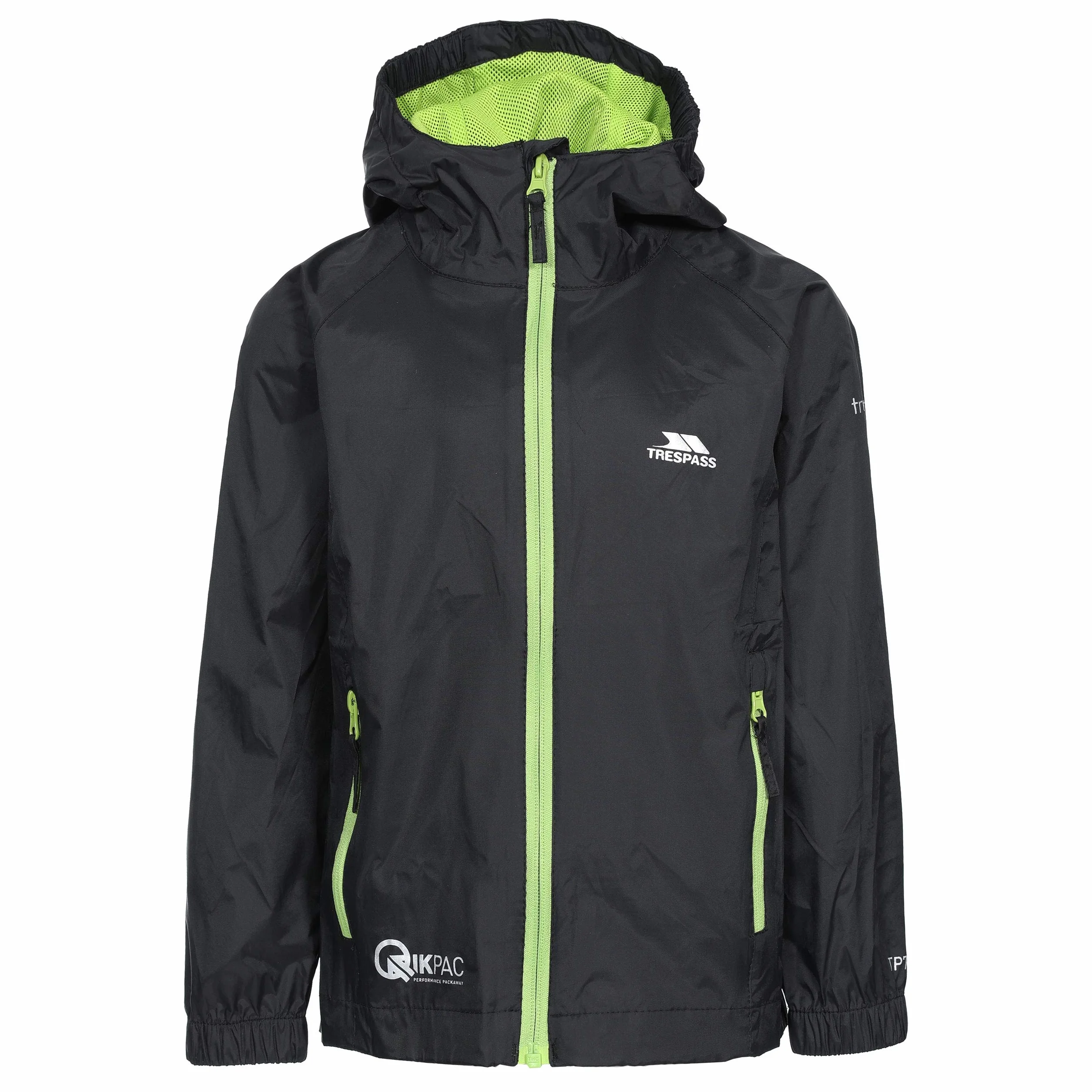 Trespass Chłopięca Qikpac Kids Chamarra, Azul Marino, Talla Única (1 szt.)