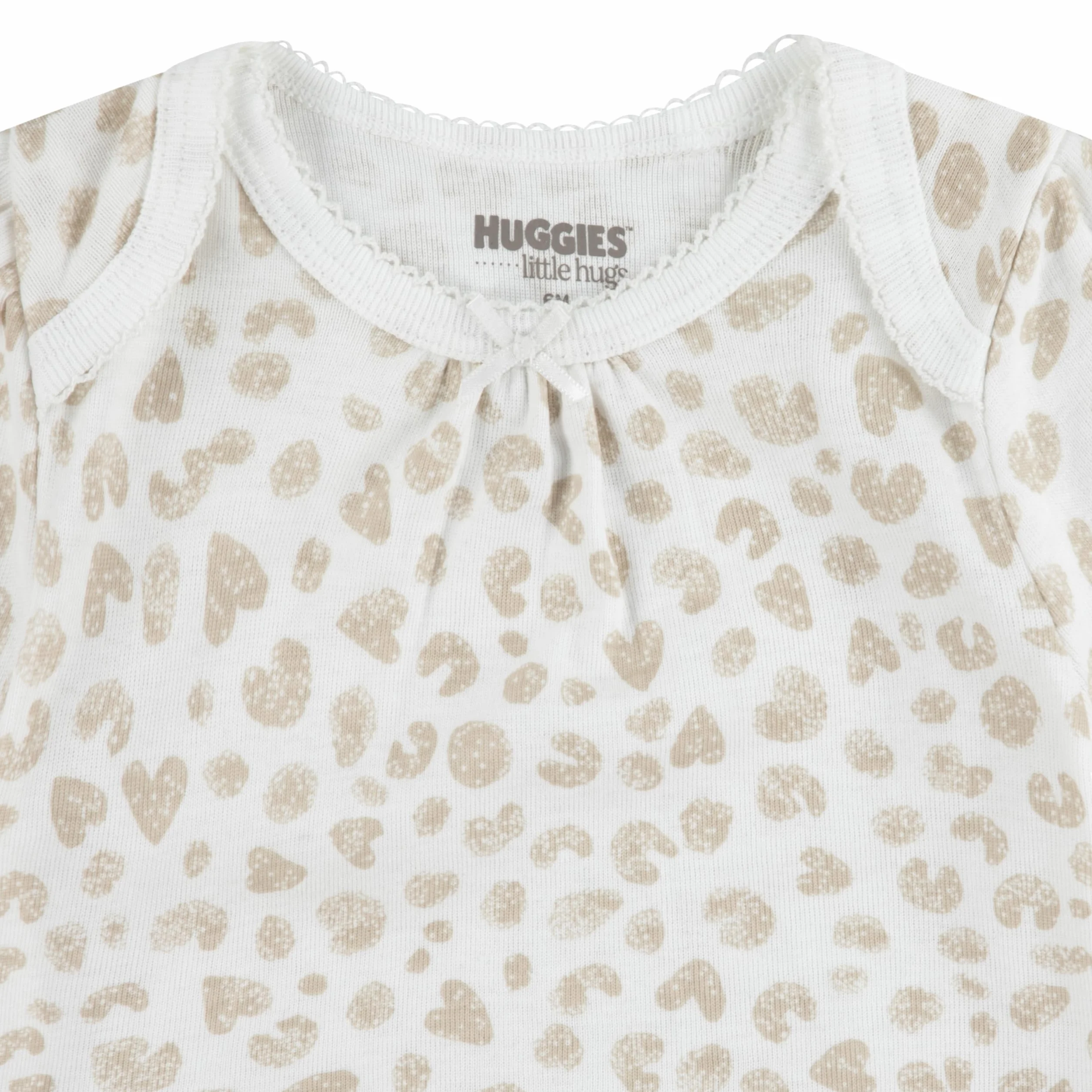 Huggies Little Hugs Zestaw bielizny dla dziewczynek (5 sztuk), różowy/szary/beżowy, 12 miesięcy