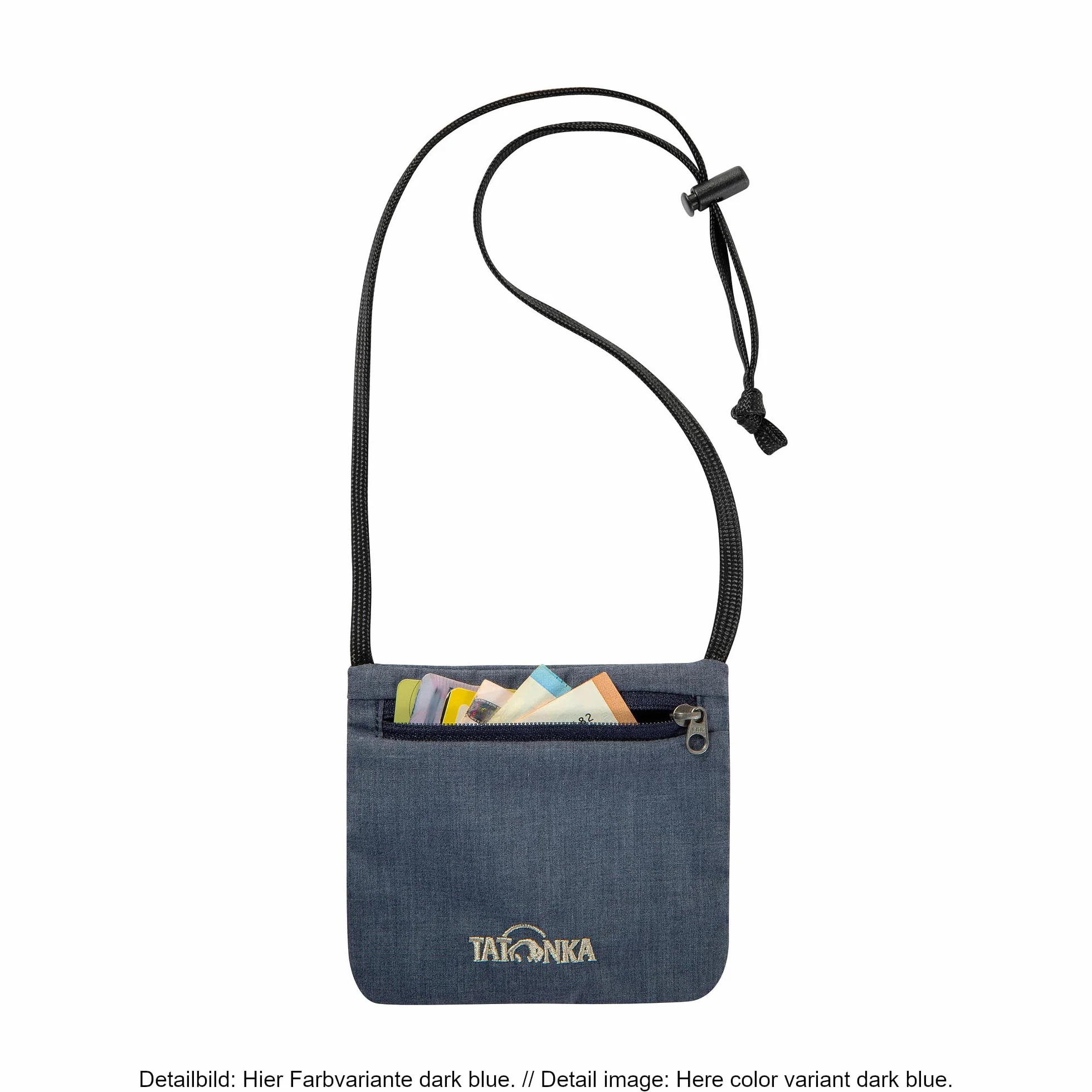 Tatonka Unisex – torba na piersi Skin ID Pouch dla dorosłych, macciato, 11 x 12 cm