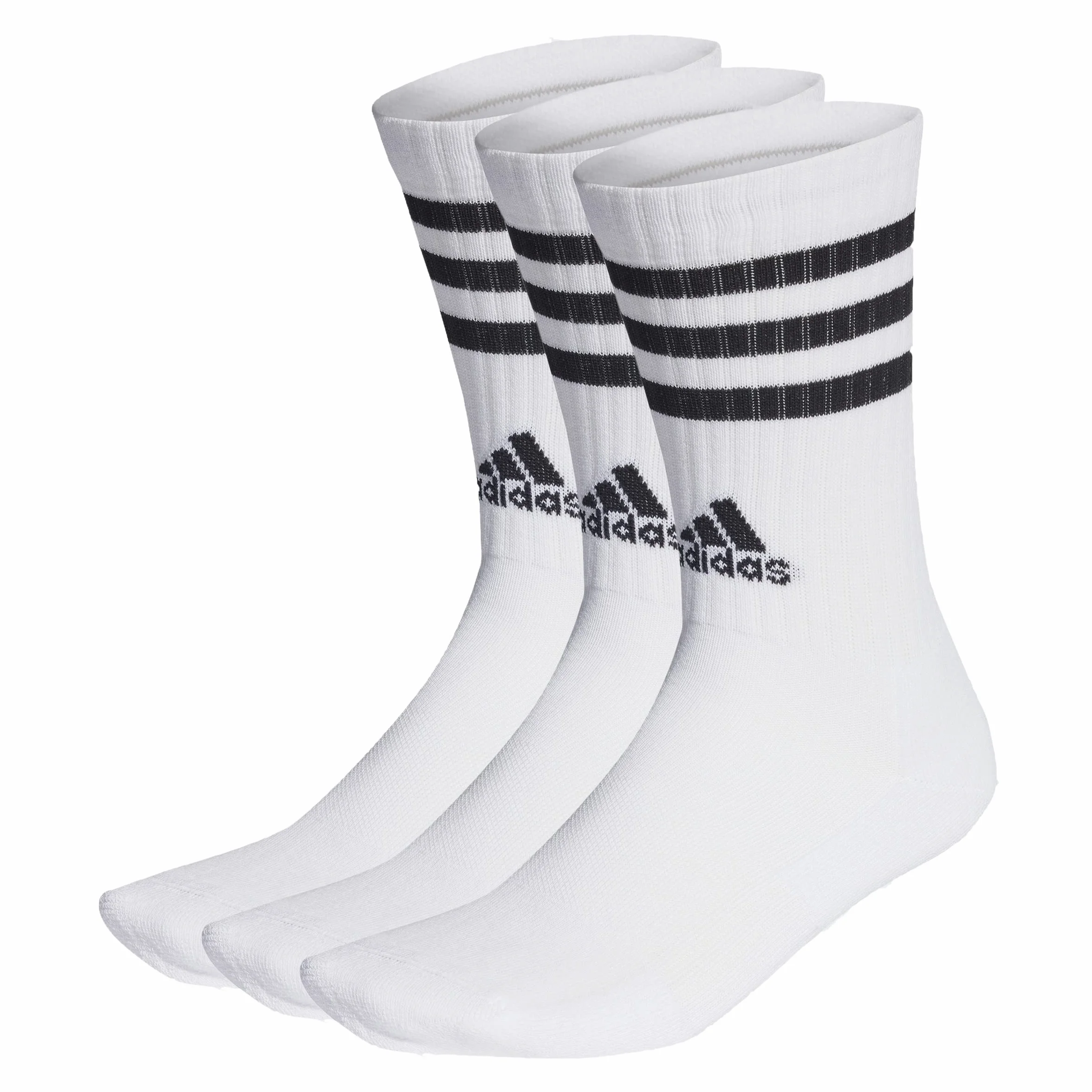 adidas Uniseks Skarpeti do łydek, White/Black, XS