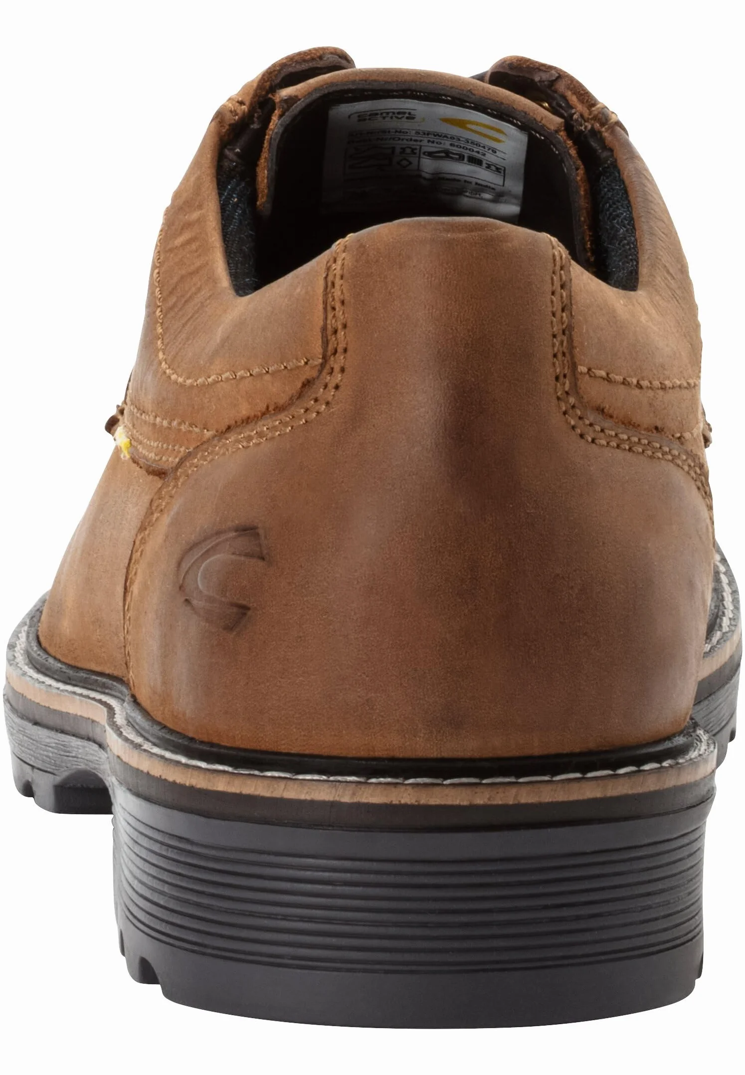 camel active Flow Oxford męskie buty sznurowane z prawdziwej skóry