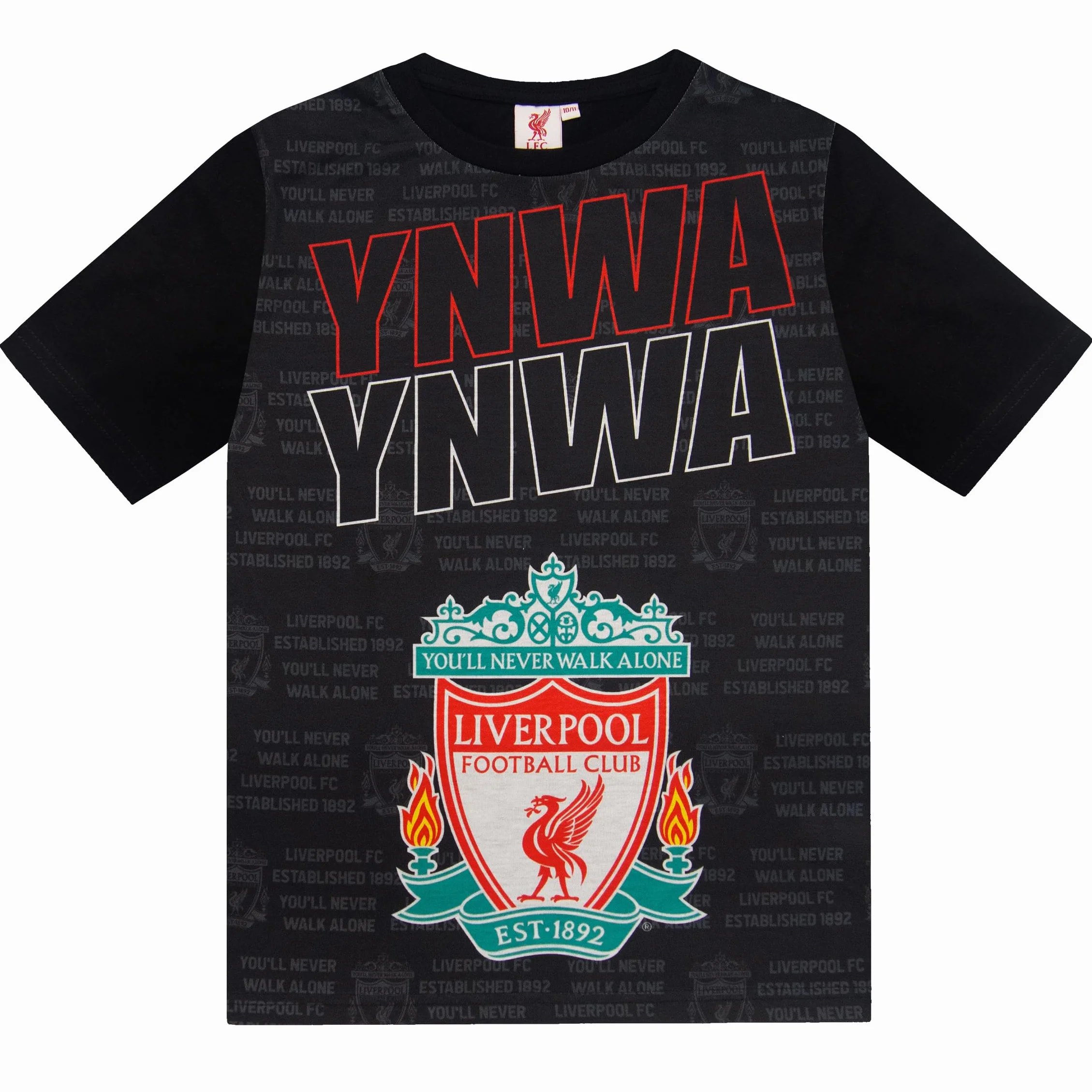 Liverpool FC Chłopięca piżama krótka dziecięca oficjalny prezent piłkarski