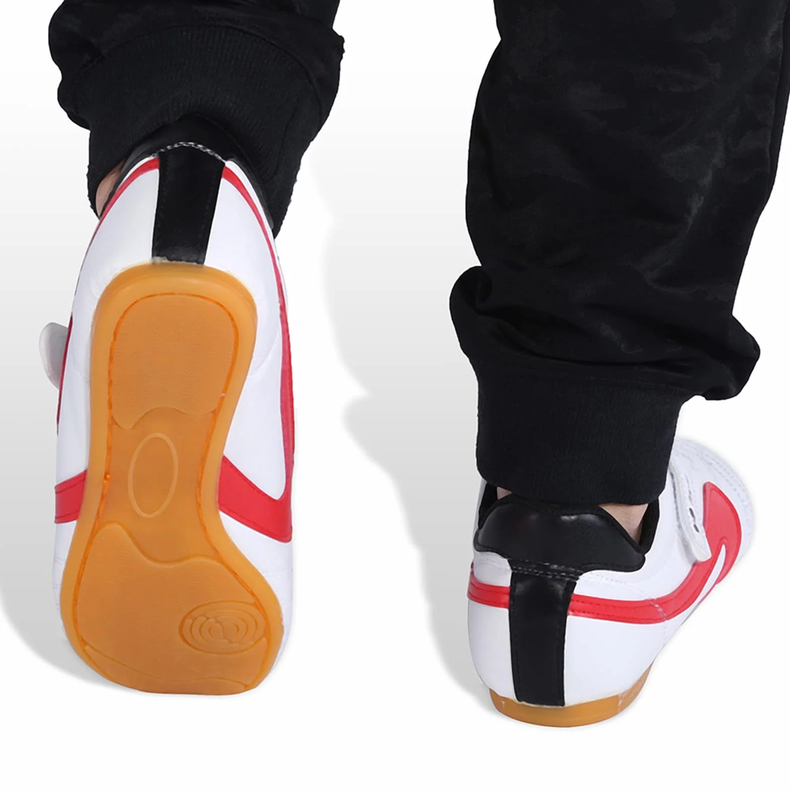 Regun Taekwondo Buty Taekwondo Unisex Boks Kung Fu Tai Chi Sport Buty gimnastyczne dla dzieci Dorosłych, kolorowe, 32 EU