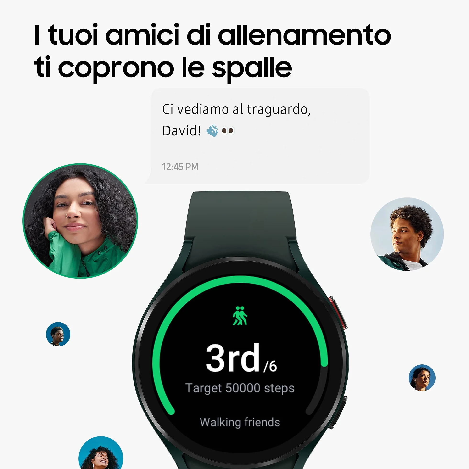 Samsung Galaxy Watch4 BT Okrągły Smartwatch Bluetooth Wear OS Obrotowa ramka Zegarek fitness Monitor aktywności 40 mm Różowe złoto