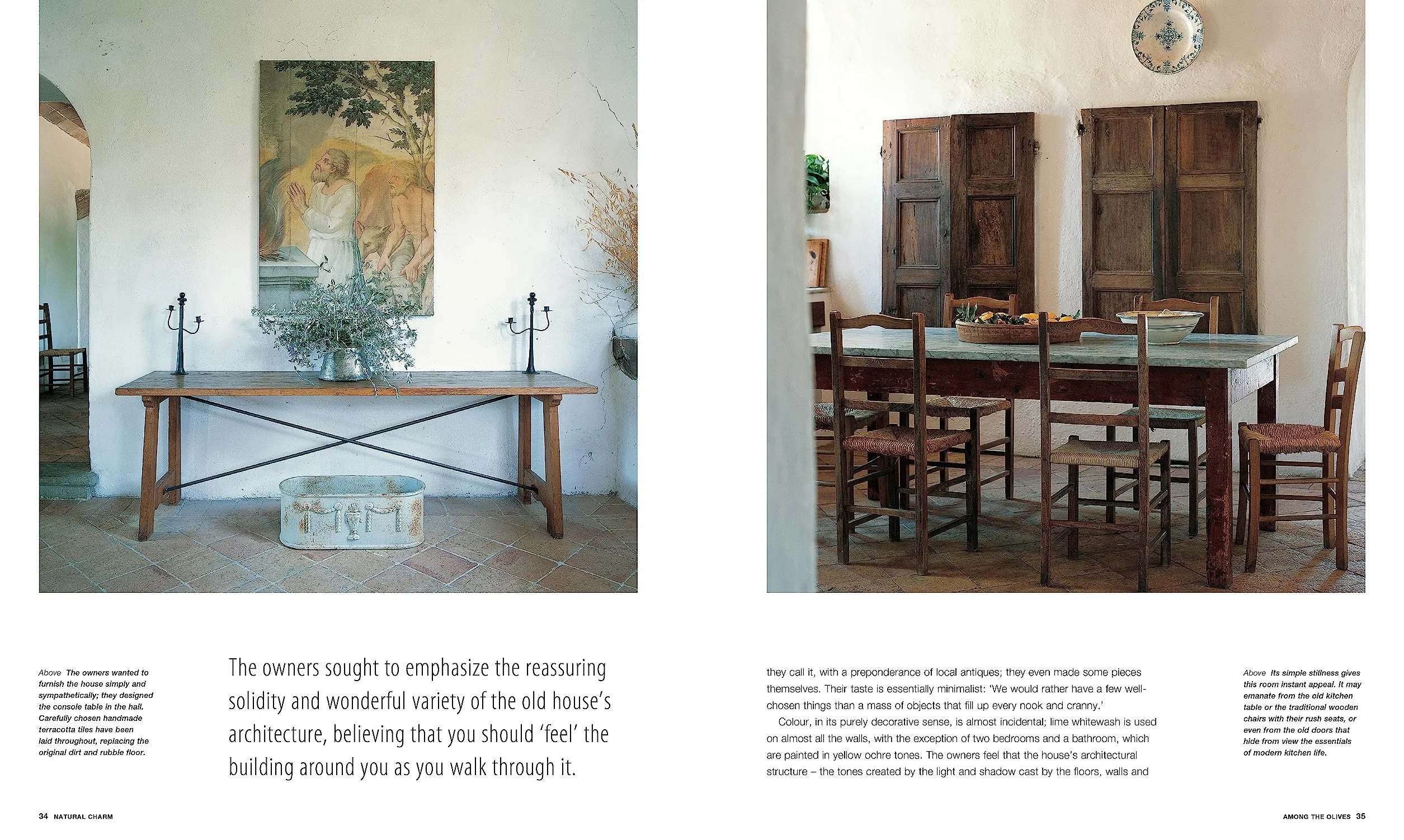 Hidden homes of tuscany and umbria - inspirational interiors in rural italy
