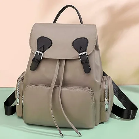 Plecak Pakiet kobiet plecak moda moda bagpak na ramię Back Bag Bag plecaki dla dziewcząt księgarń plecak plecak (Color : Blue with orange)
