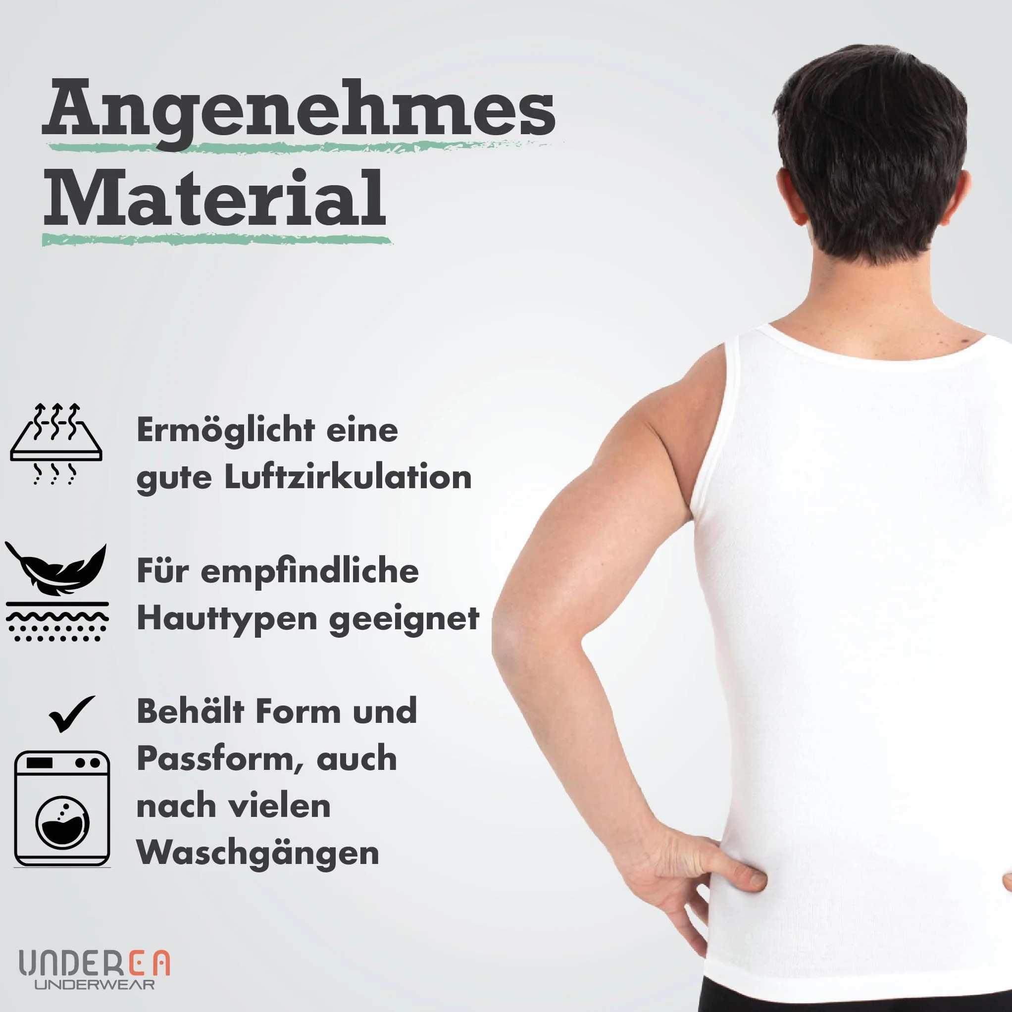 5-pak męski tank top Classic podkoszulek - czesane drobne prążki 100% bawełna
