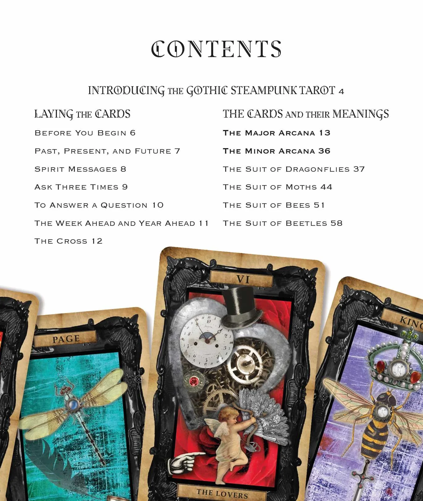 The Gothic Steampunk Tarot: Includes a full deck of 78 tarot cards and a 64-page illustrated book