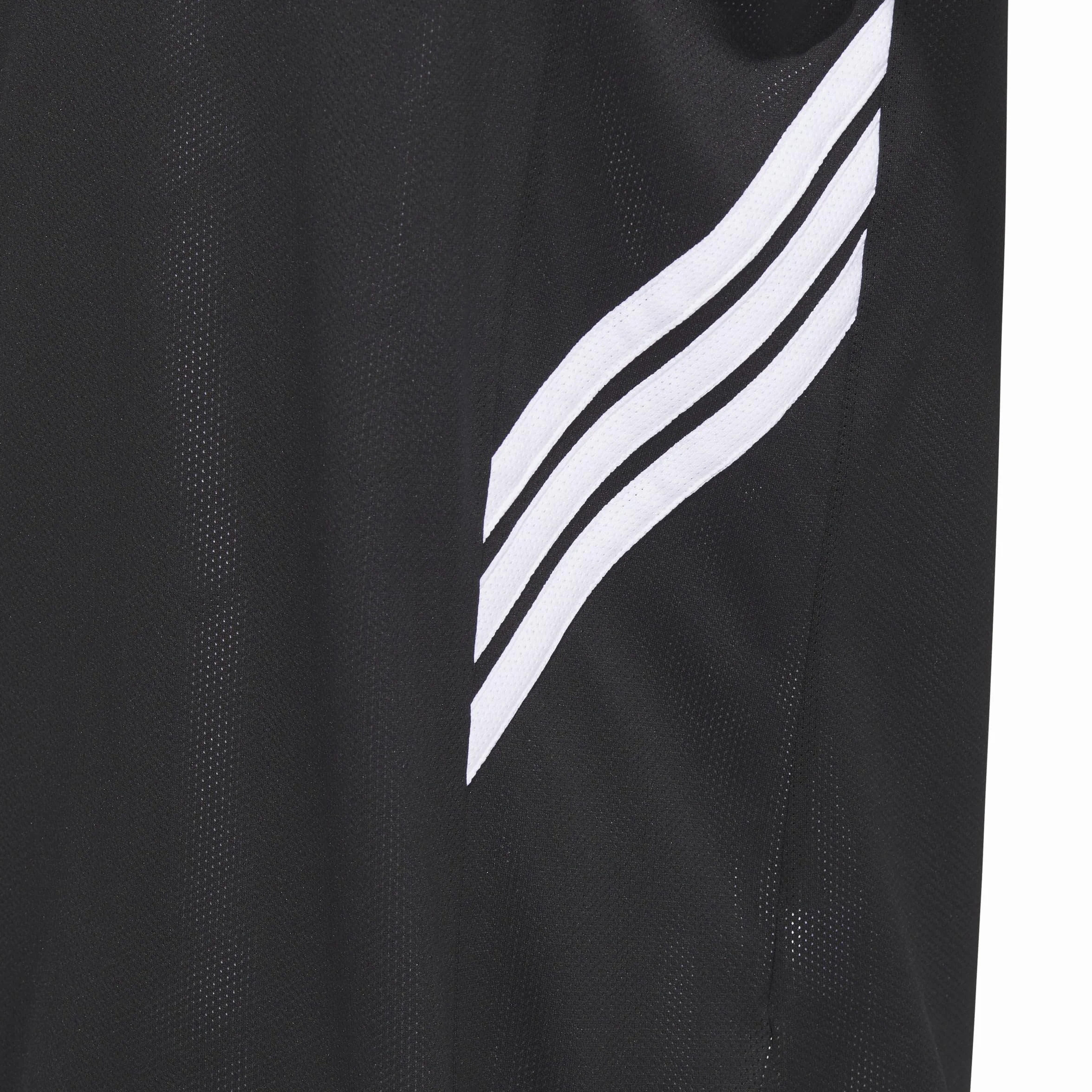 adidas Mezczyzni M Everyday Pro Bball Jersey Shirt, Black/White, L
